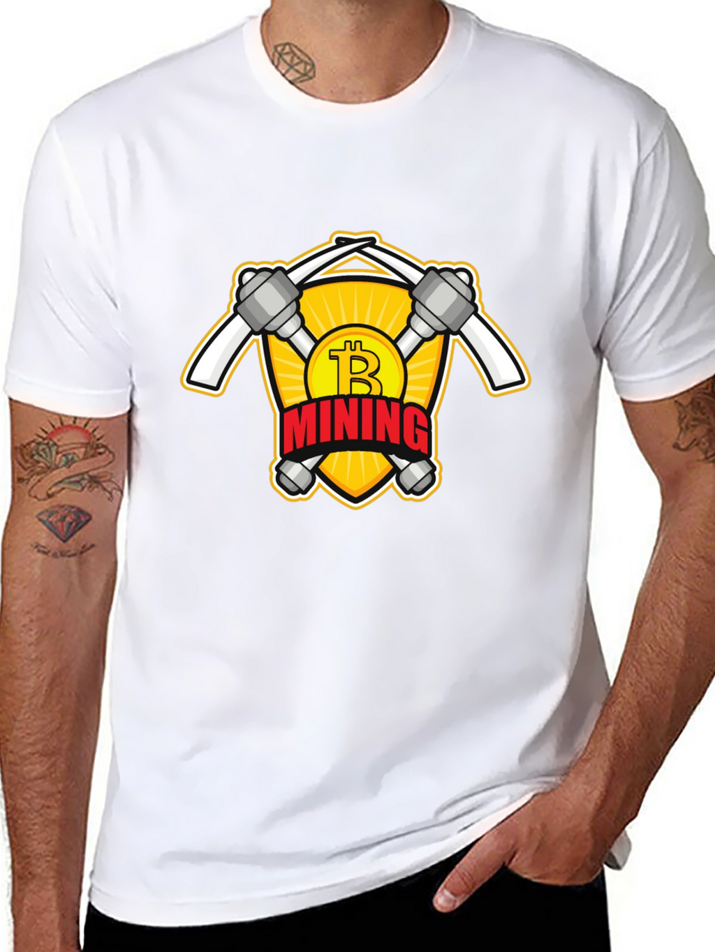 Bitcoin Mining Black T-Shirt