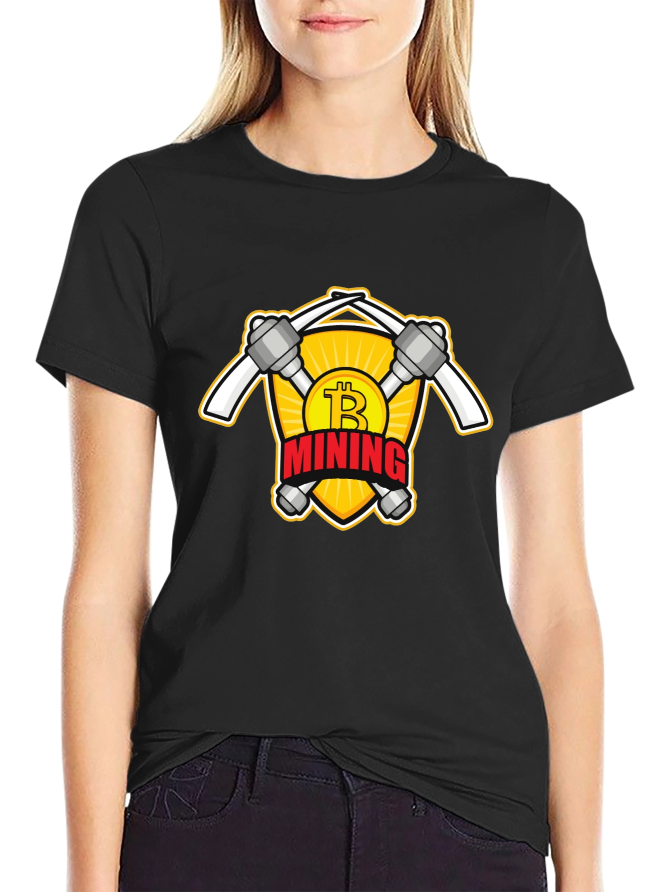 Bitcoin Mining Black T-Shirt