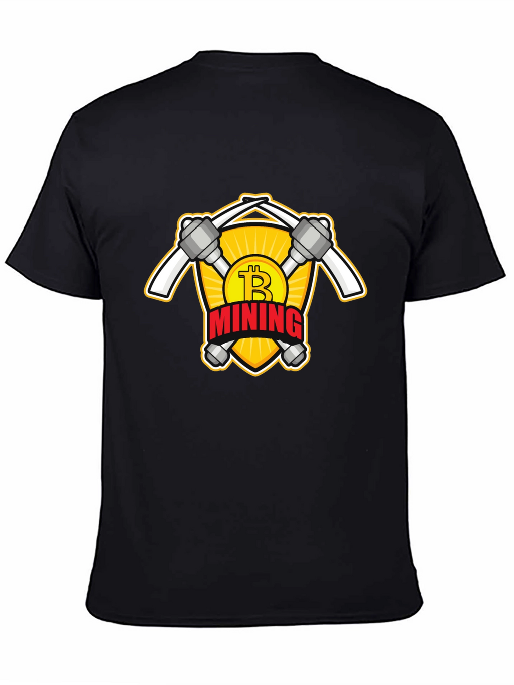 Bitcoin Mining Black T-Shirt