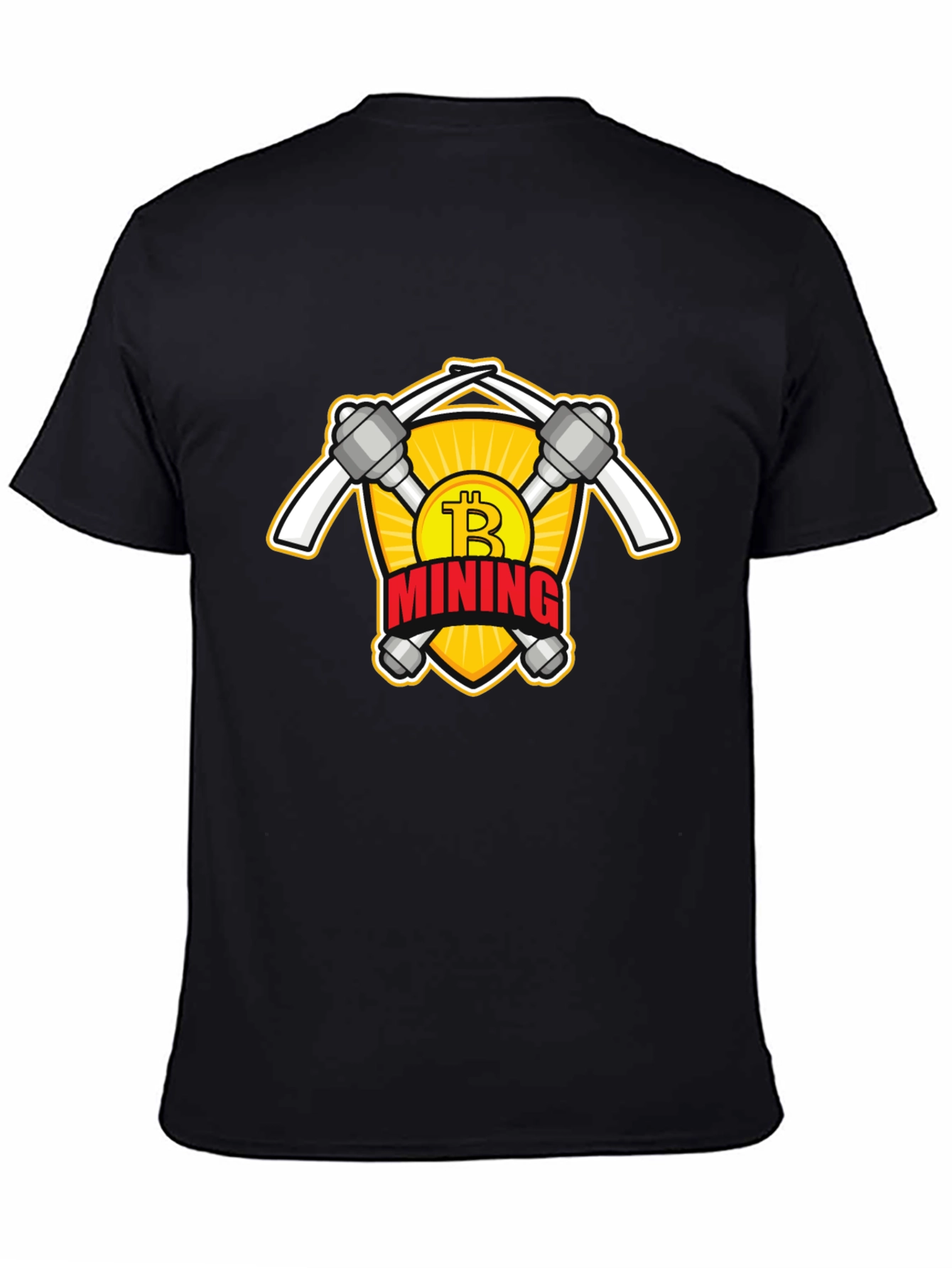 Bitcoin Mining Black T-Shirt