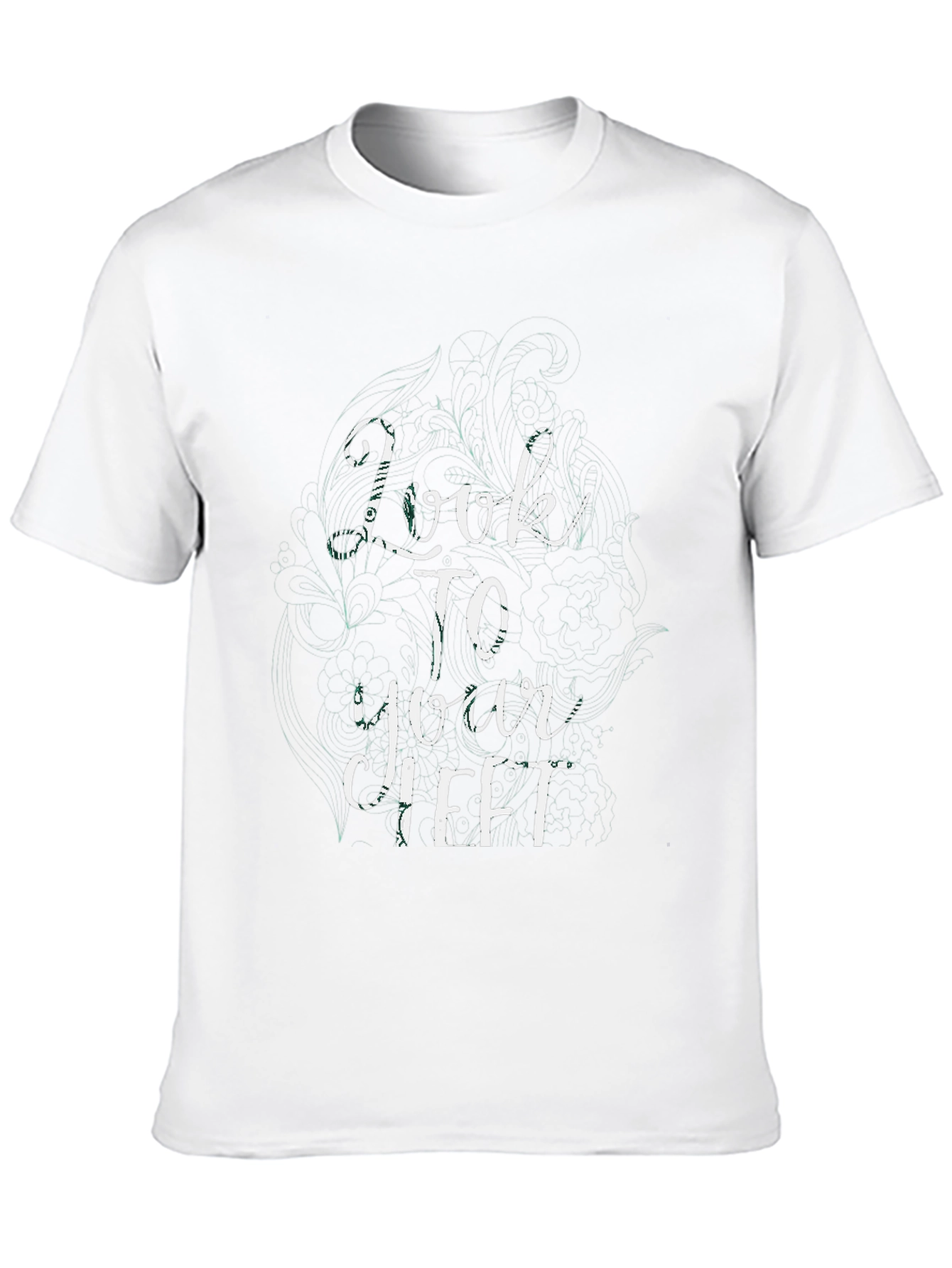 Look To Your Left Graphic Tee - Black Casual Shirt