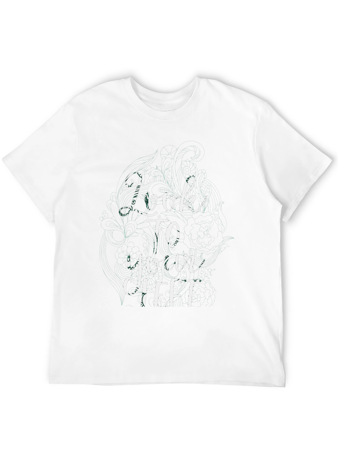 Look To Your Left Graphic Tee - Black Casual Shirt