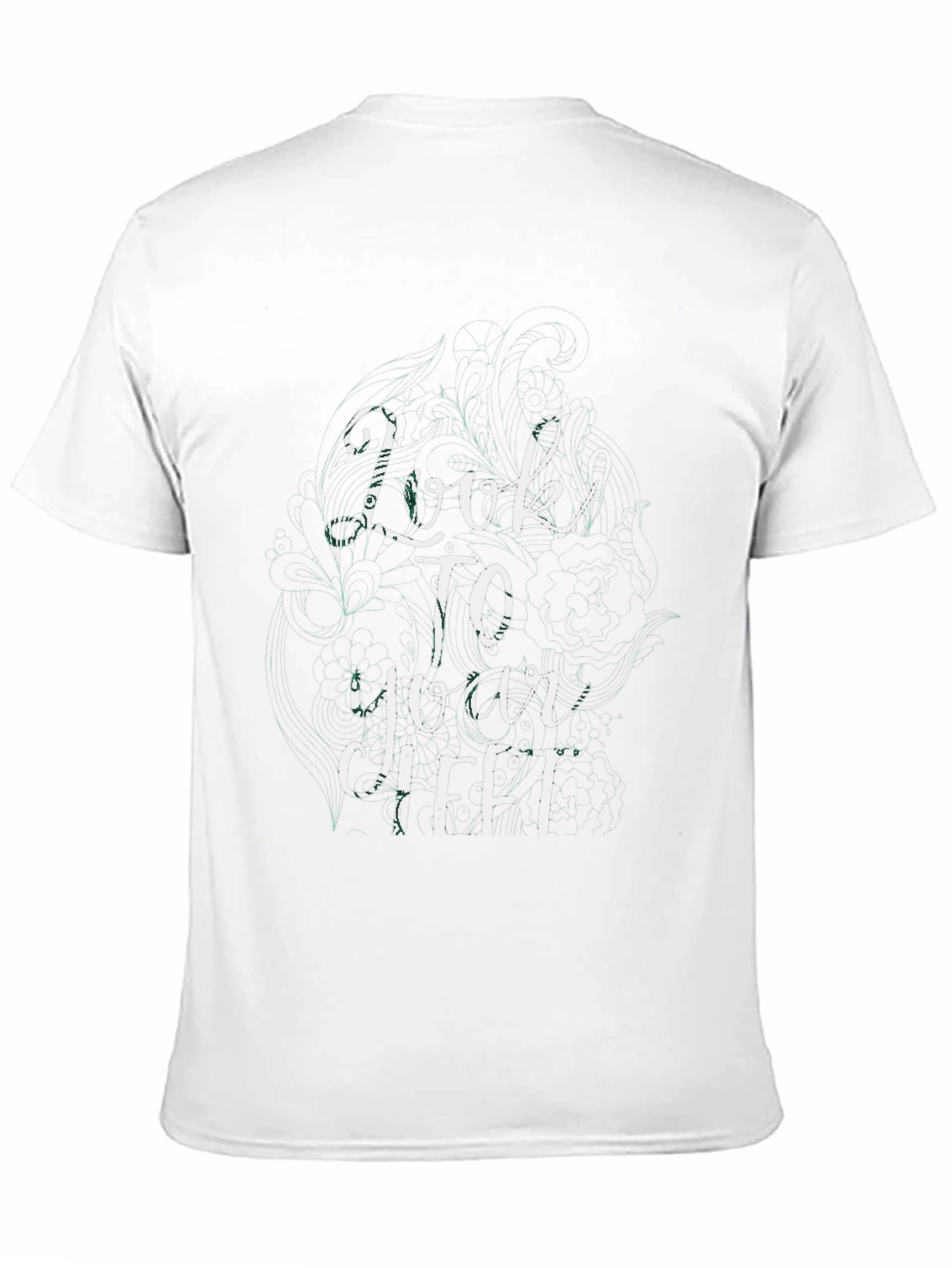 Look To Your Left Graphic Tee - Black Casual Shirt