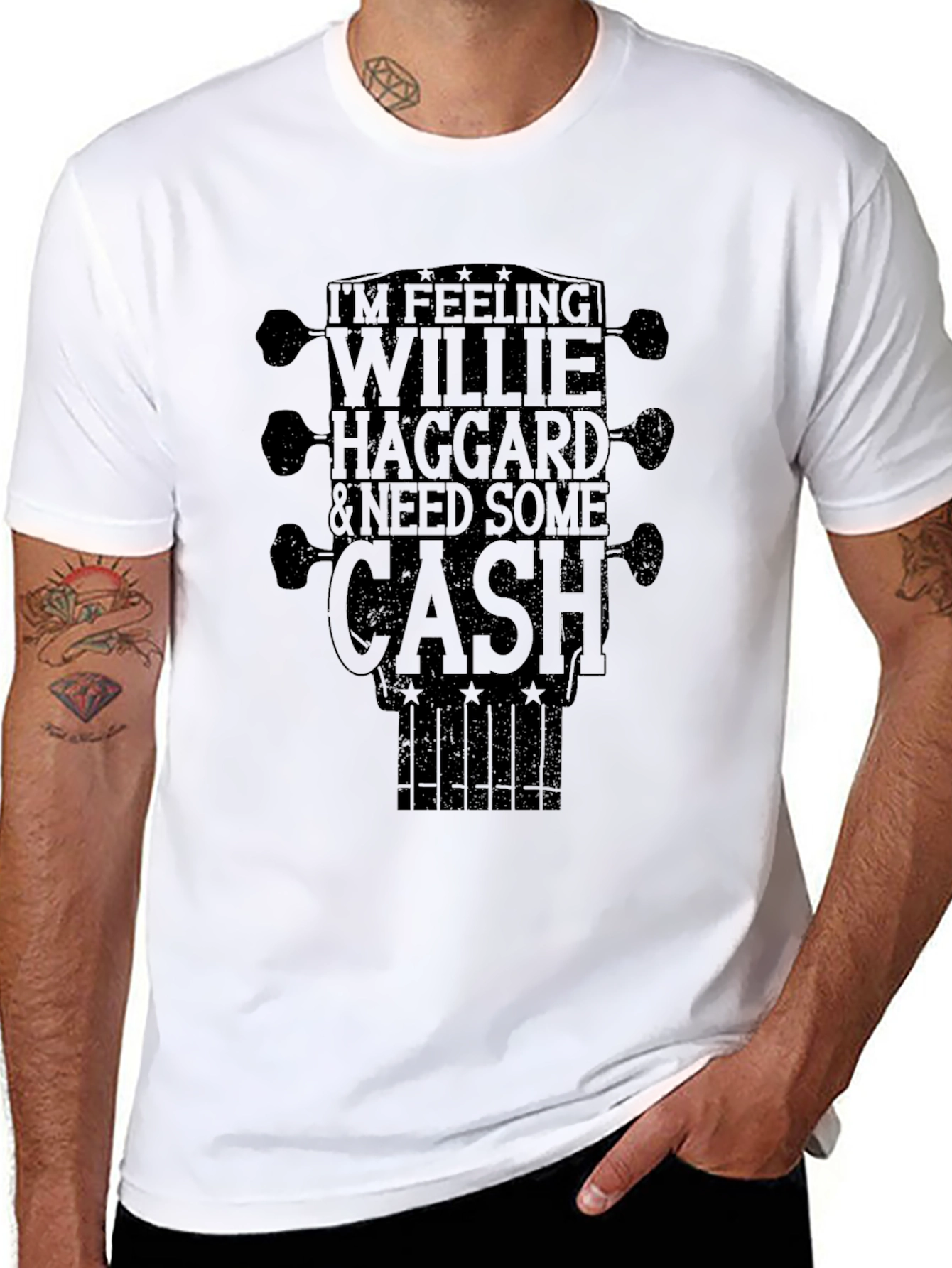 Willie Haggard & Need Some Cash T-Shirt