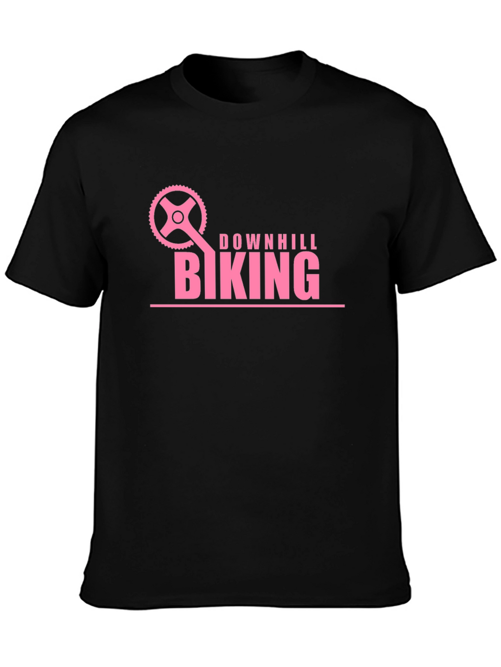 Downhill Biking Graphic Tee