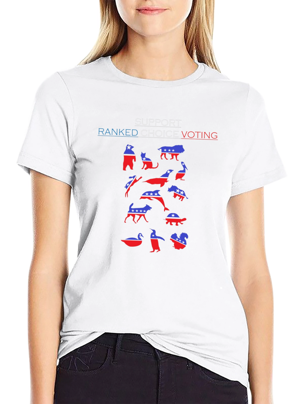 Support Ranked Choice Voting Graphic Tee