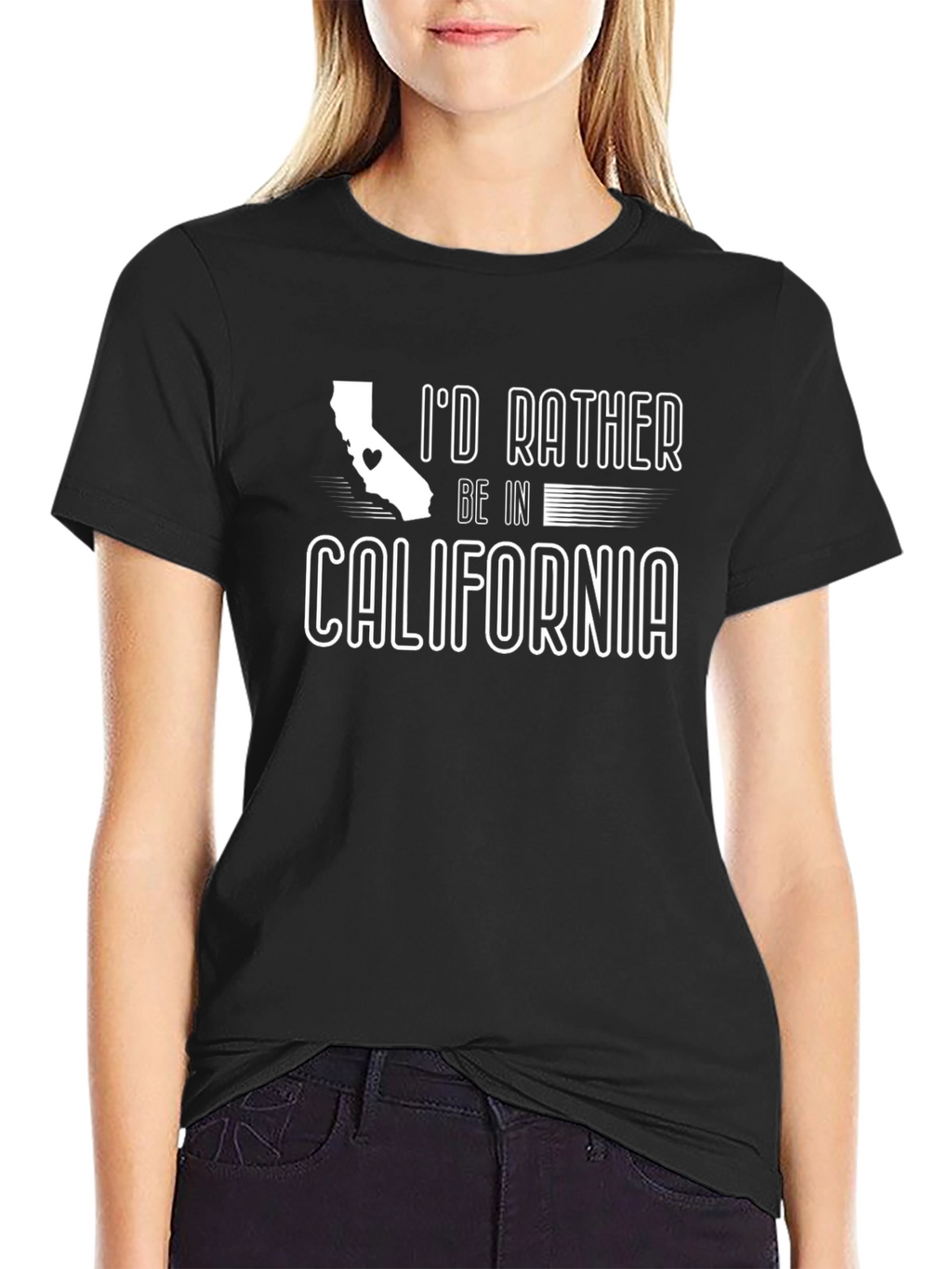 Id Rather Be In California T-Shirt