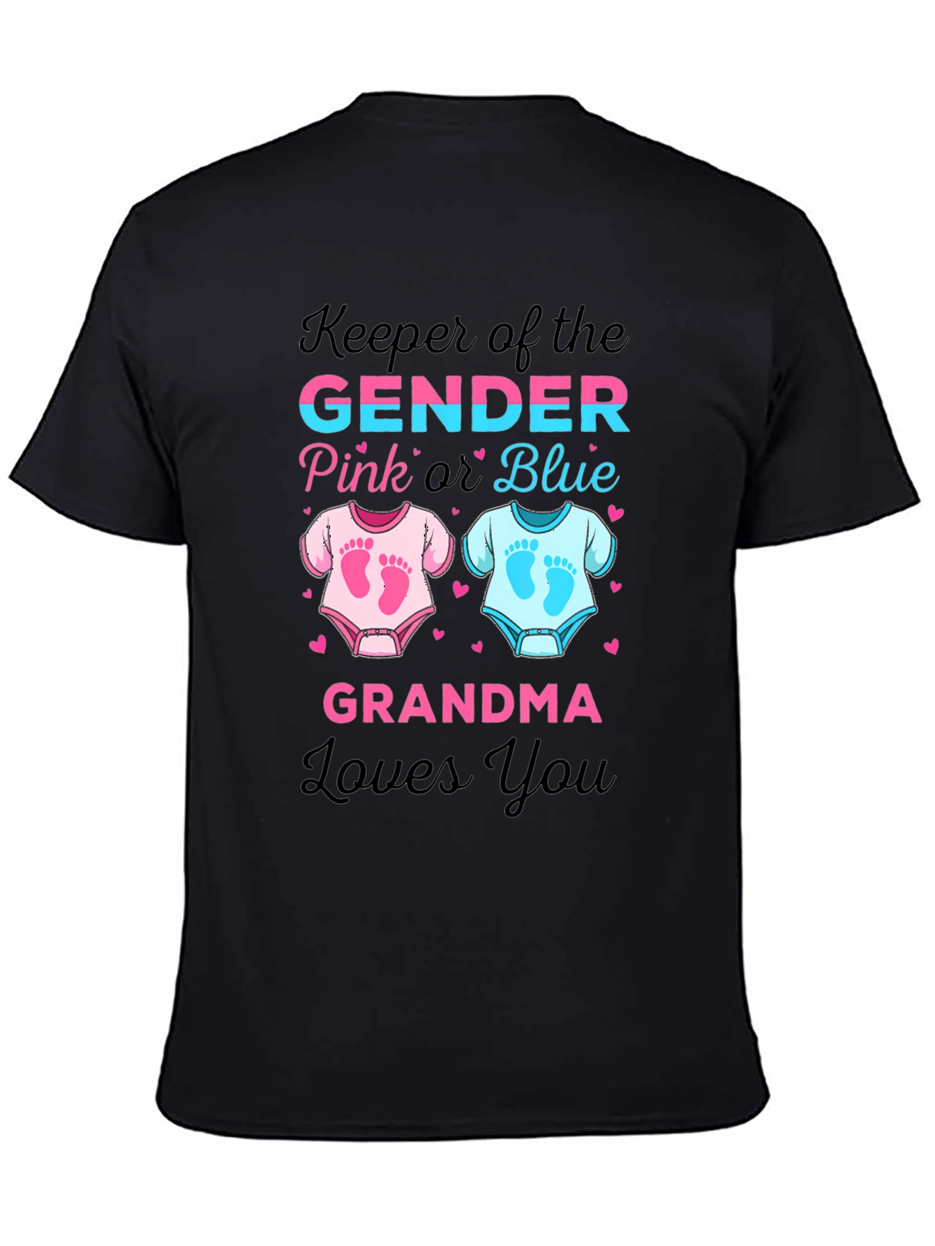 Keeper of the Gender Grandma Loves You T-Shirt