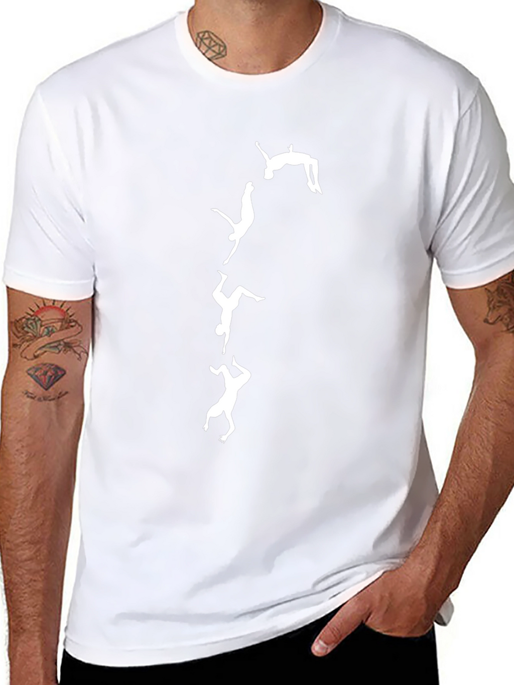 Gymnast Evolution Black T-Shirt