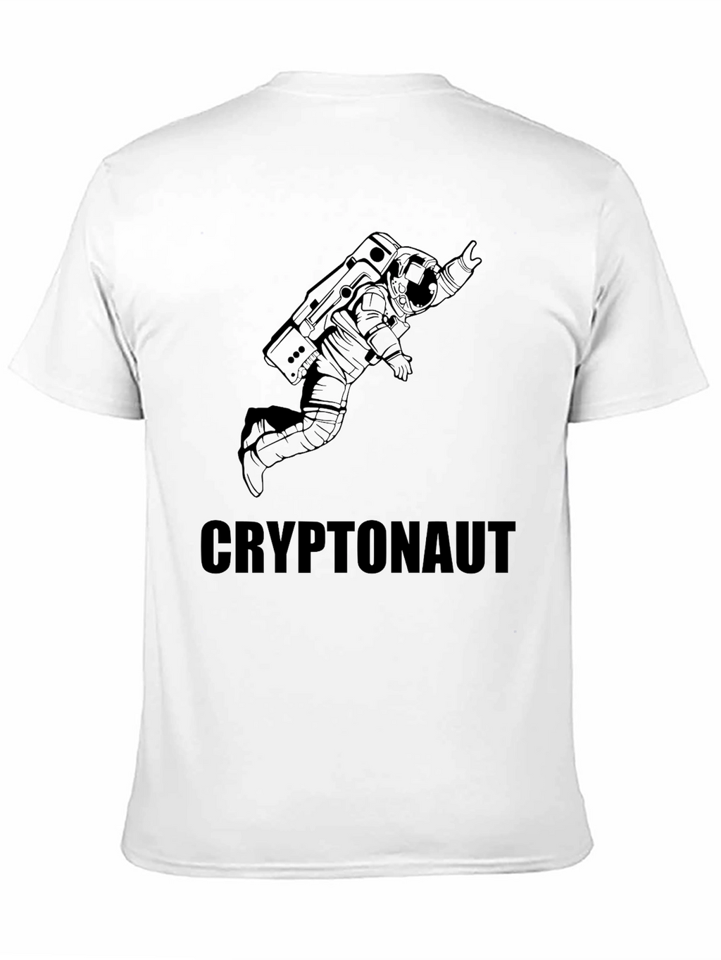 Cryptonaut Black Graphic Tee
