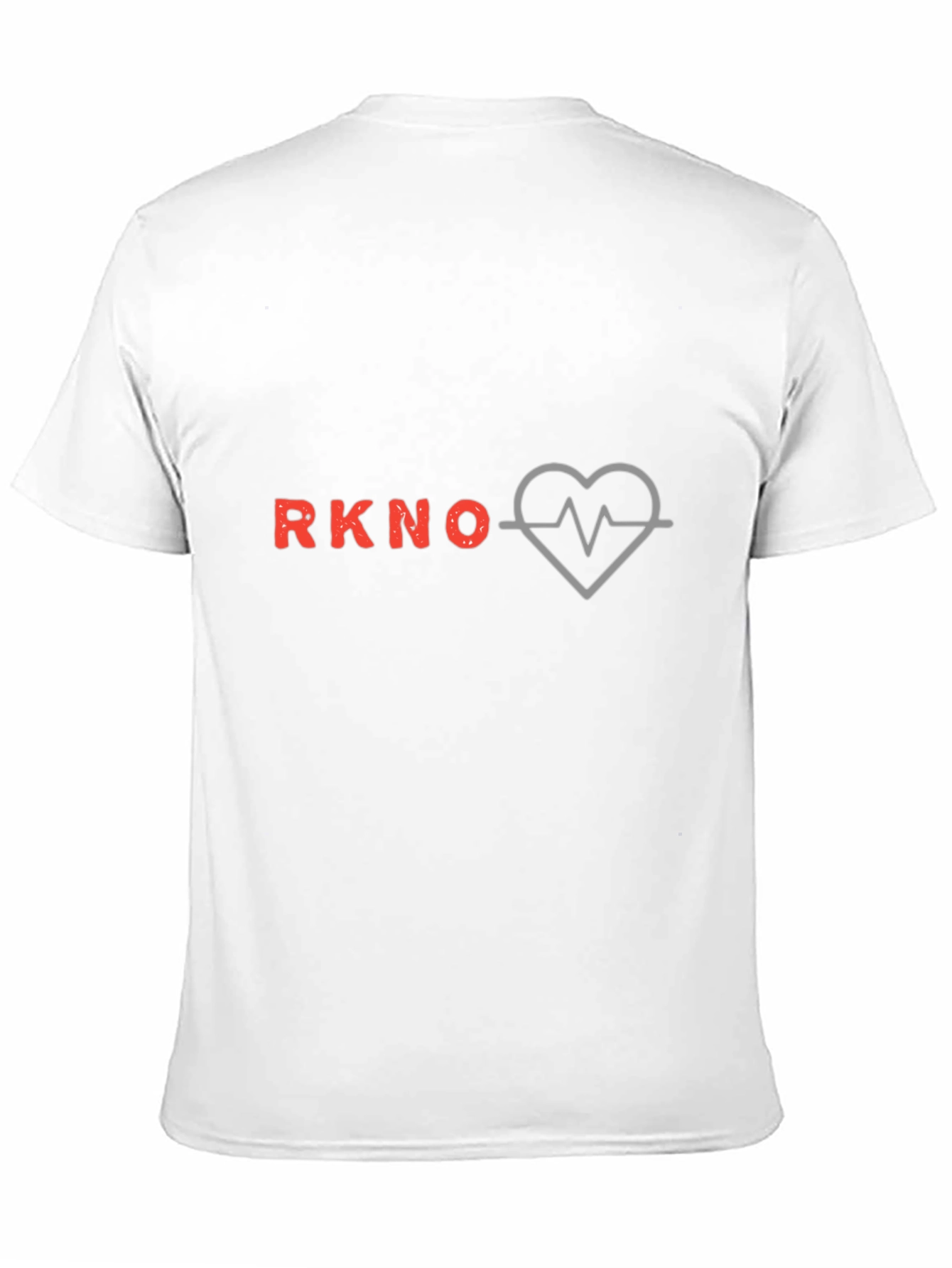 RKNO Heartbeat T-Shirt - Black Casual Tee