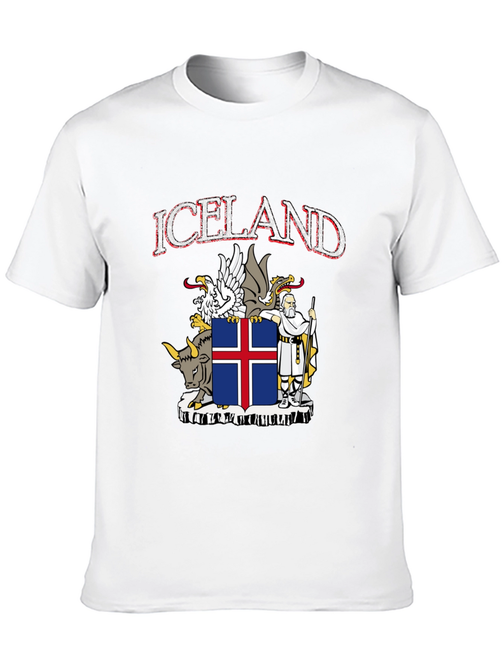 Iceland Coat of Arms T-Shirt