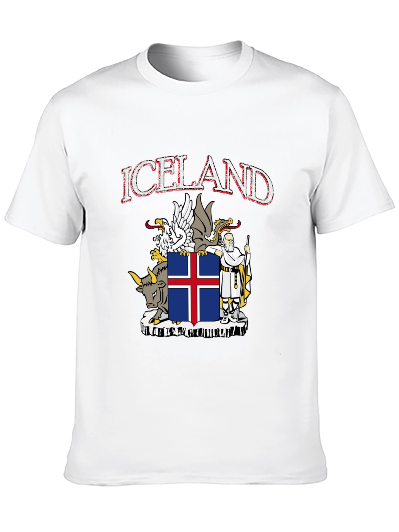 Iceland Coat of Arms T-Shirt