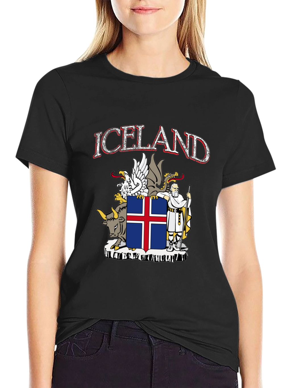 Iceland Coat of Arms T-Shirt
