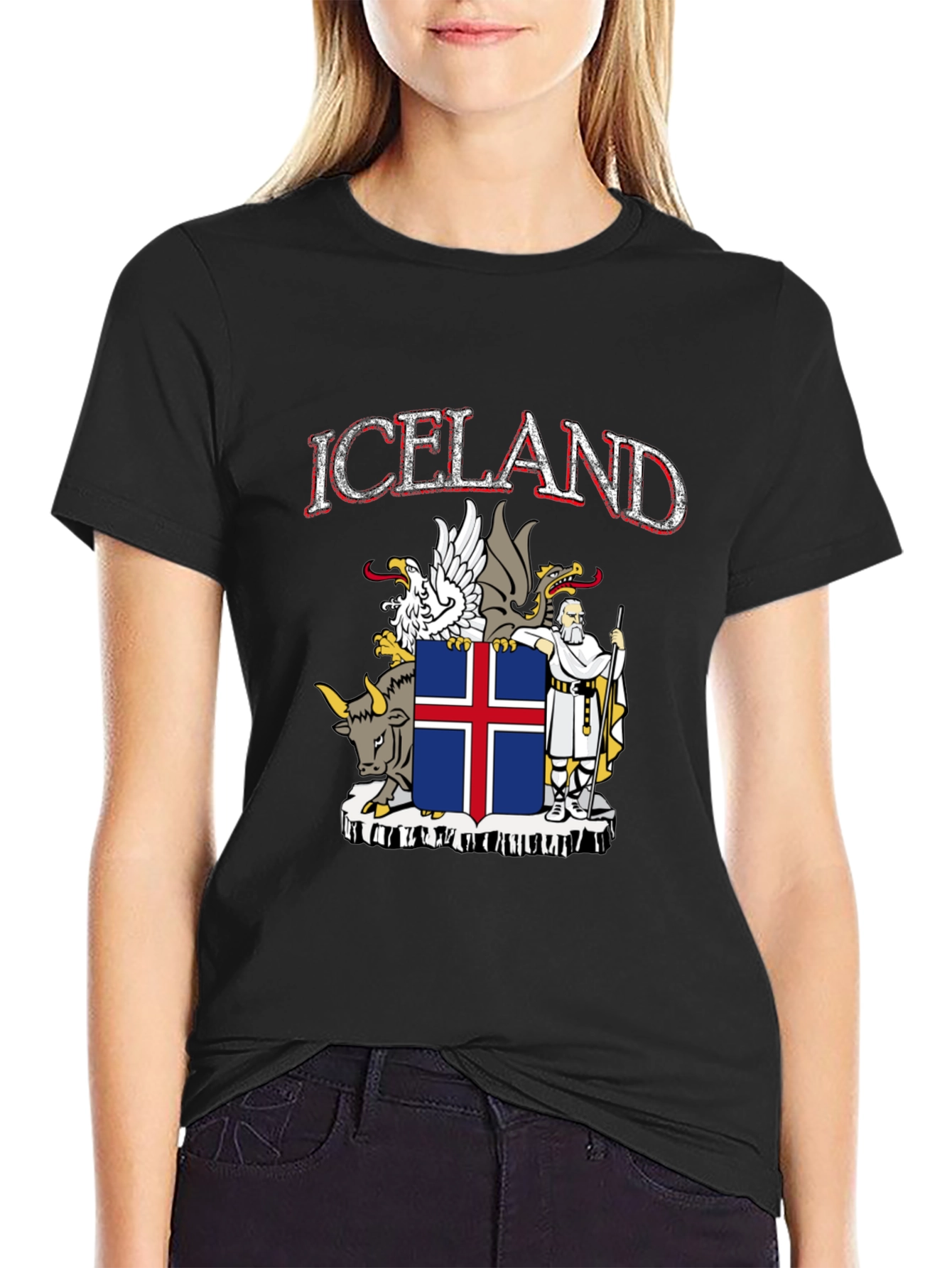 Iceland Coat of Arms T-Shirt