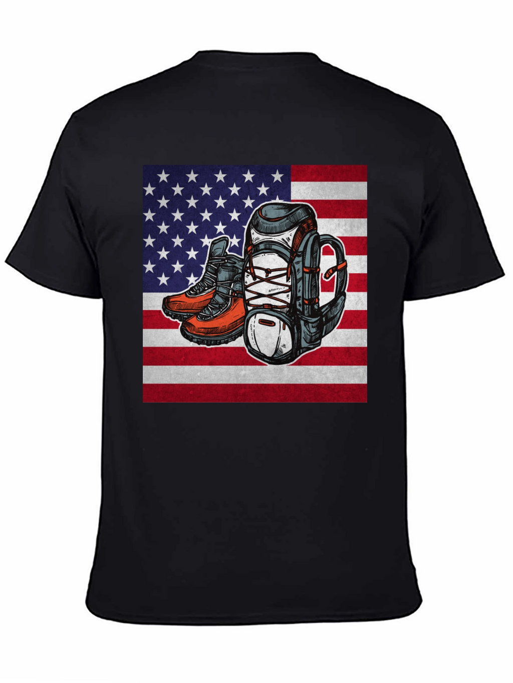 American Pride Hiking T-Shirt