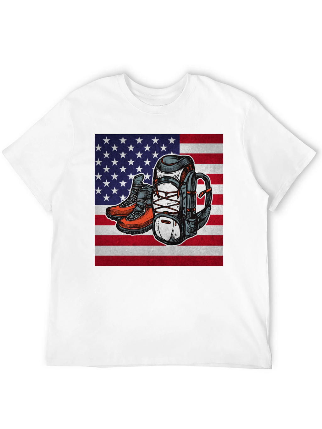 American Pride Hiking T-Shirt