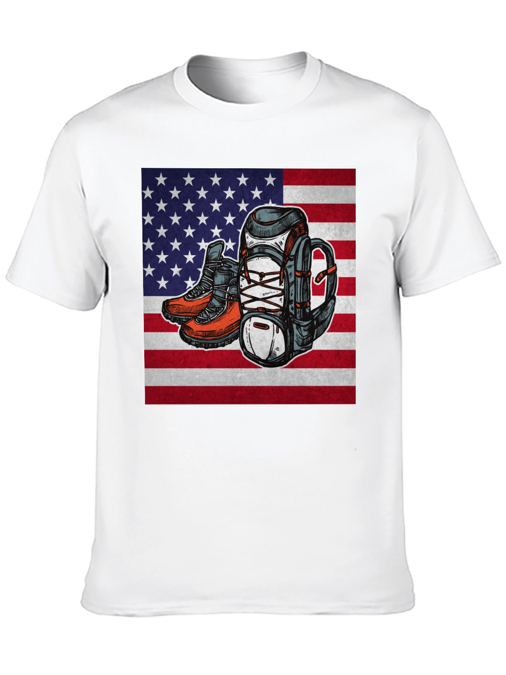 American Pride Hiking T-Shirt