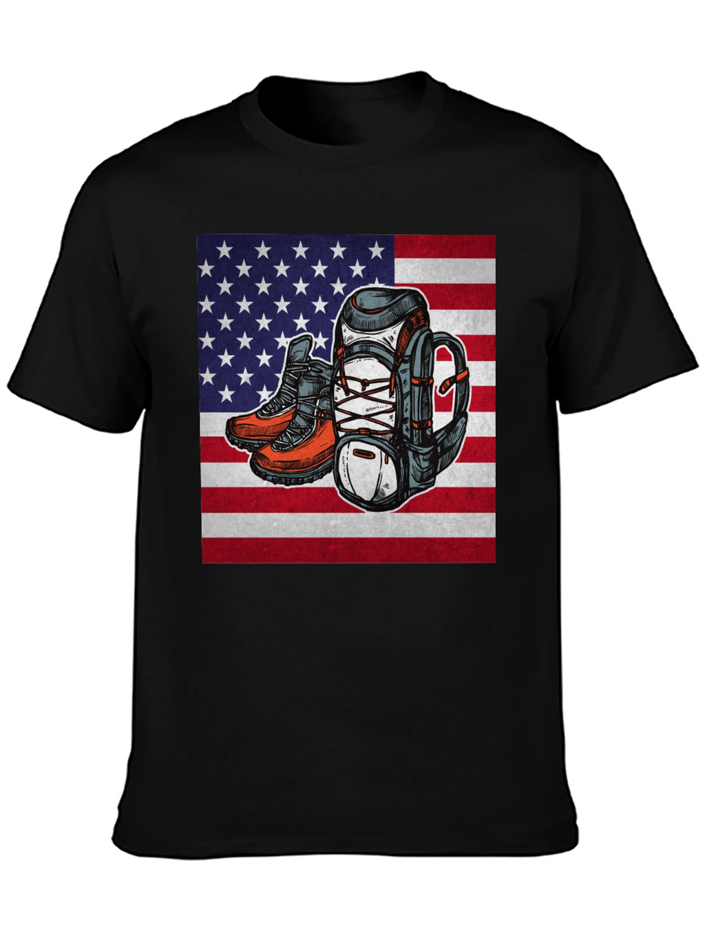 American Pride Hiking T-Shirt