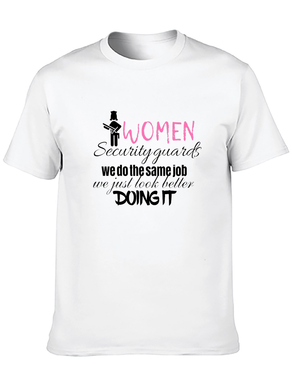 Women Security Guard T-Shirt