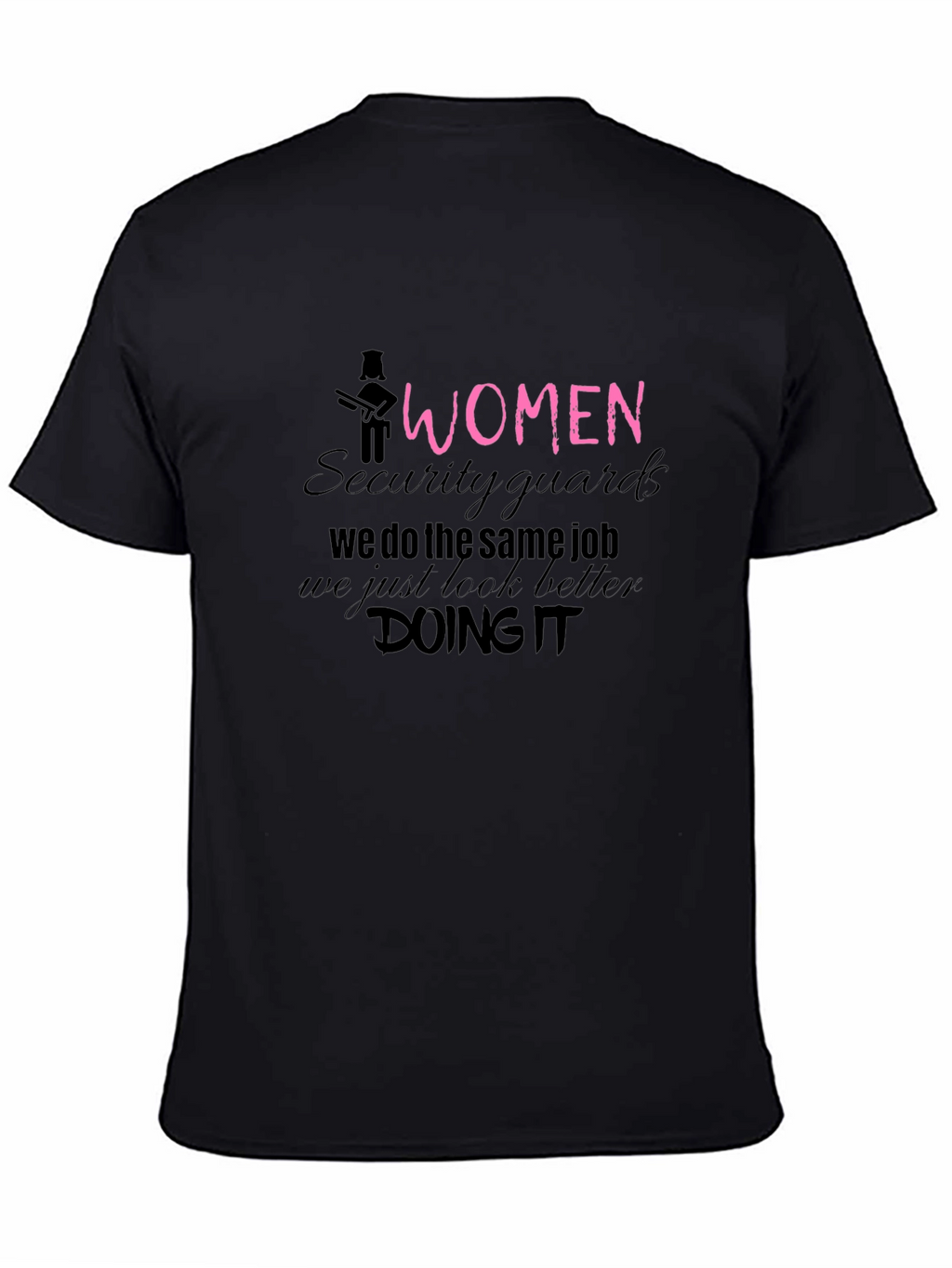 Women Security Guard T-Shirt