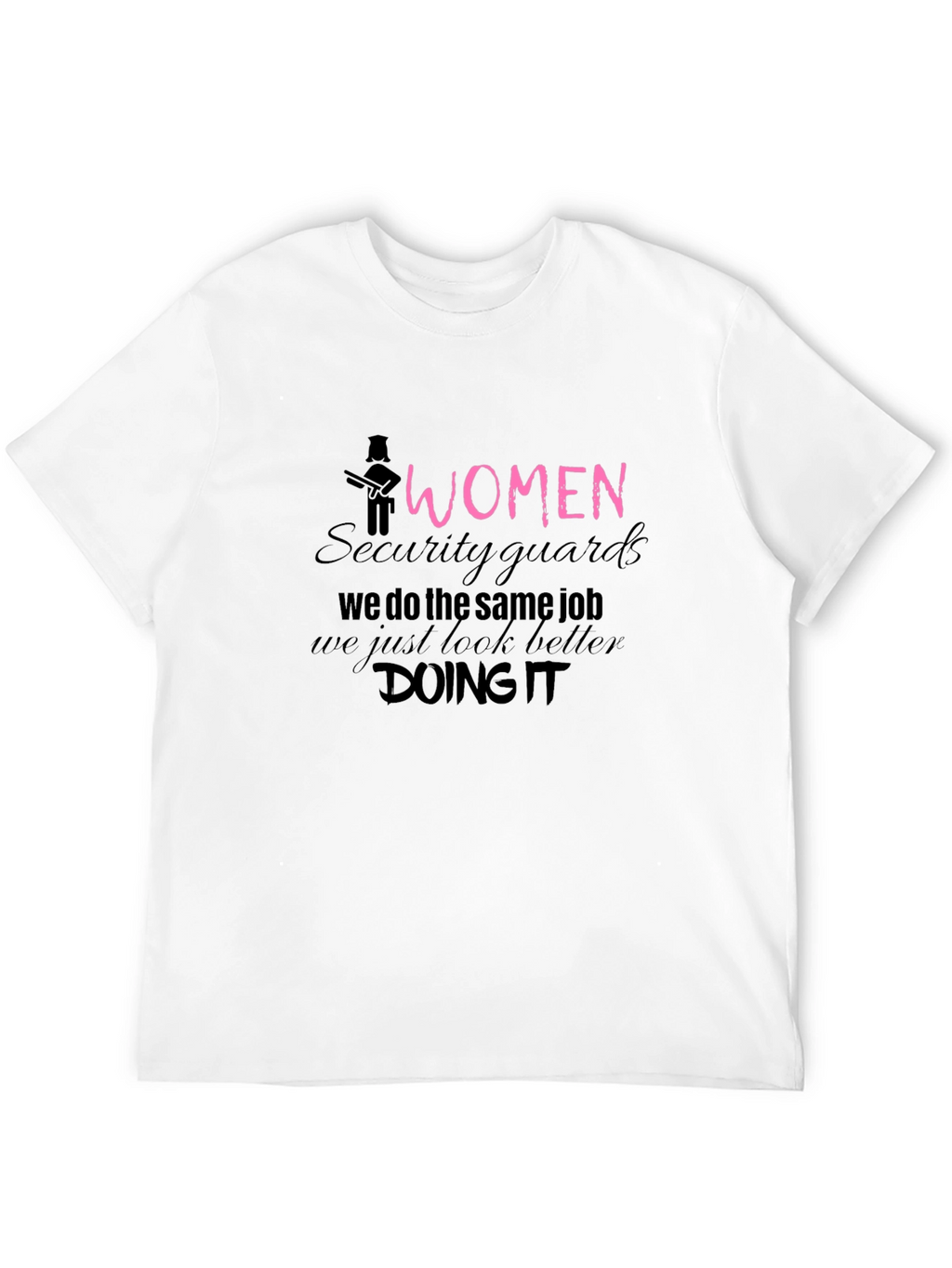 Women Security Guard T-Shirt