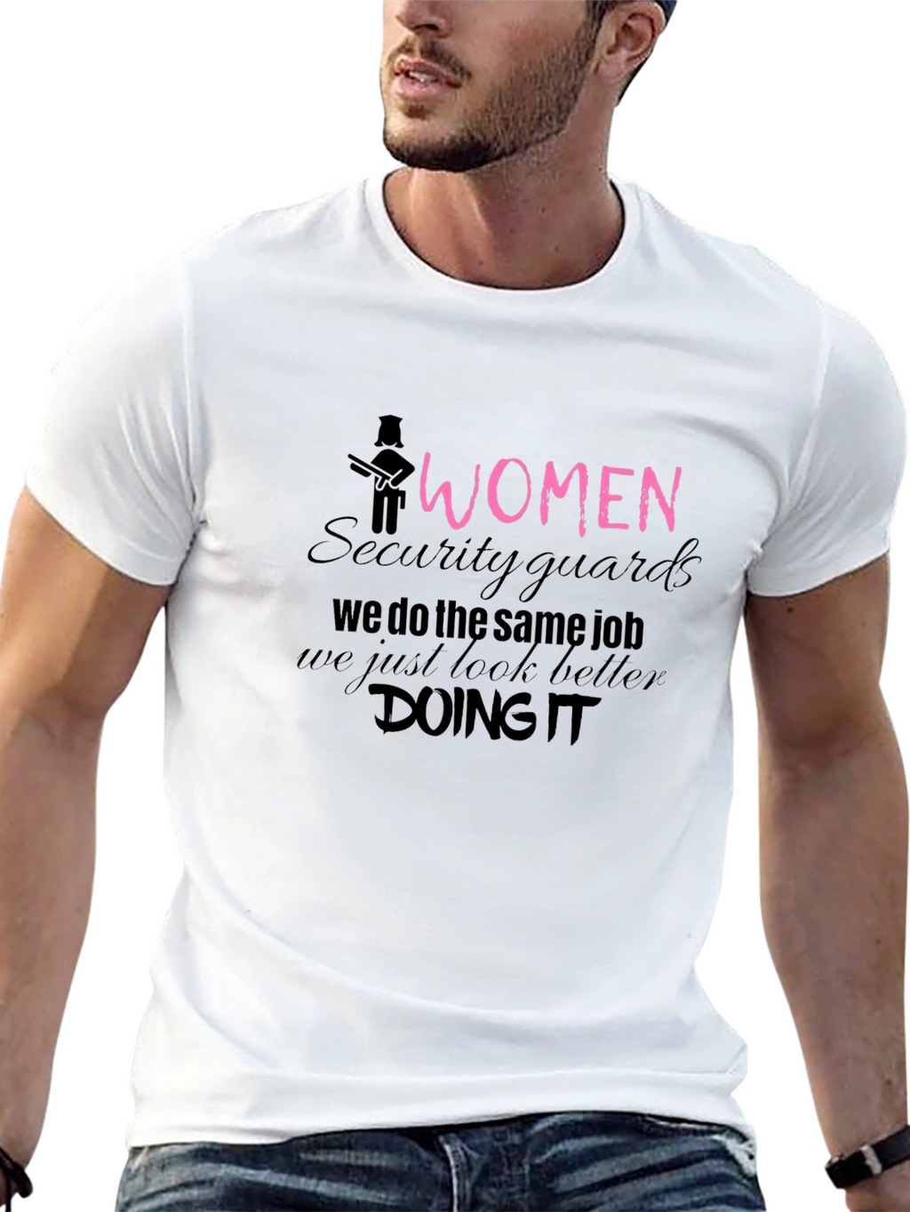 Women Security Guard T-Shirt