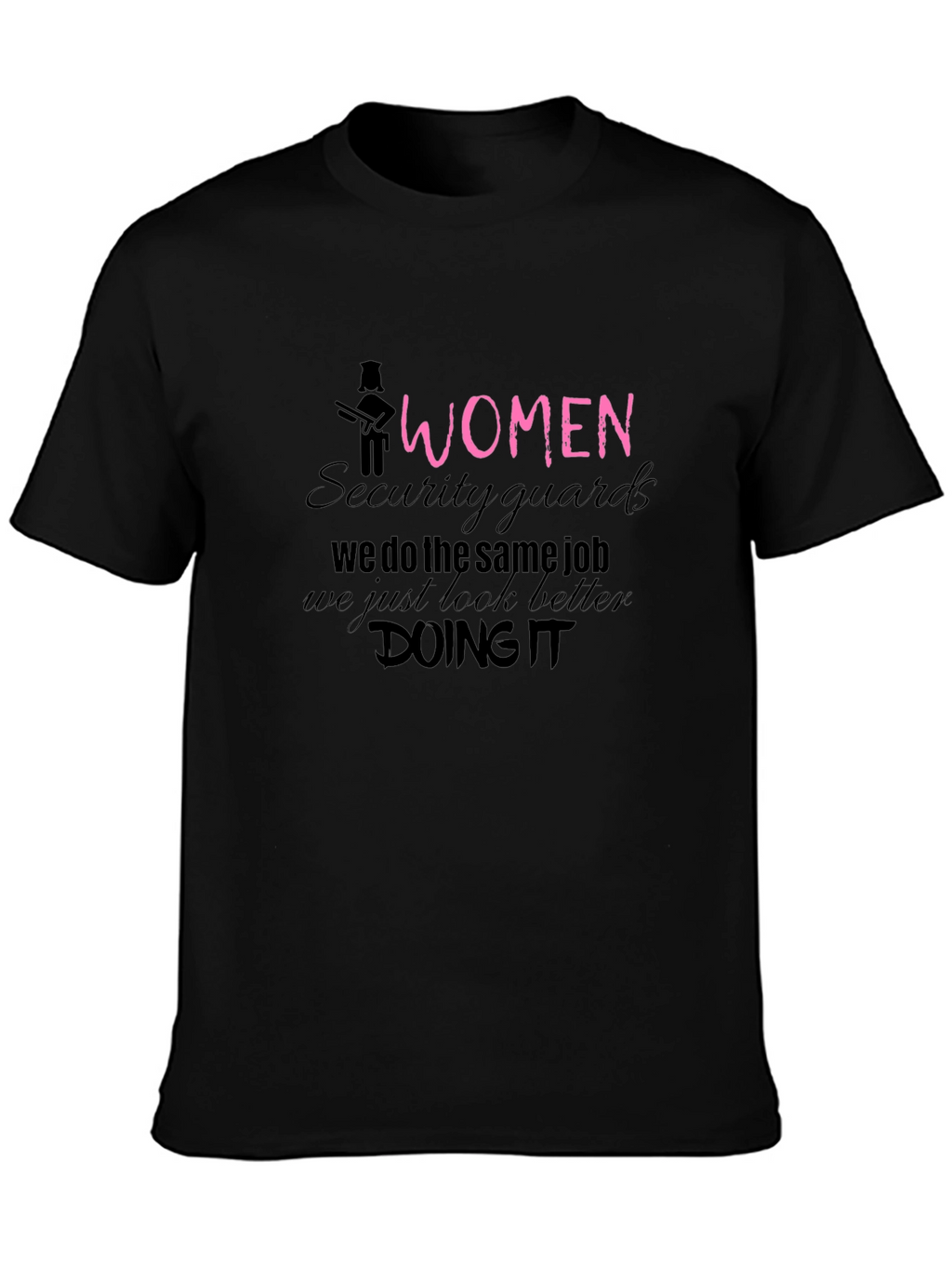 Women Security Guard T-Shirt