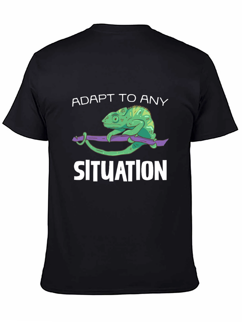 Adapt to Any Situation Chameleon Graphic Tee