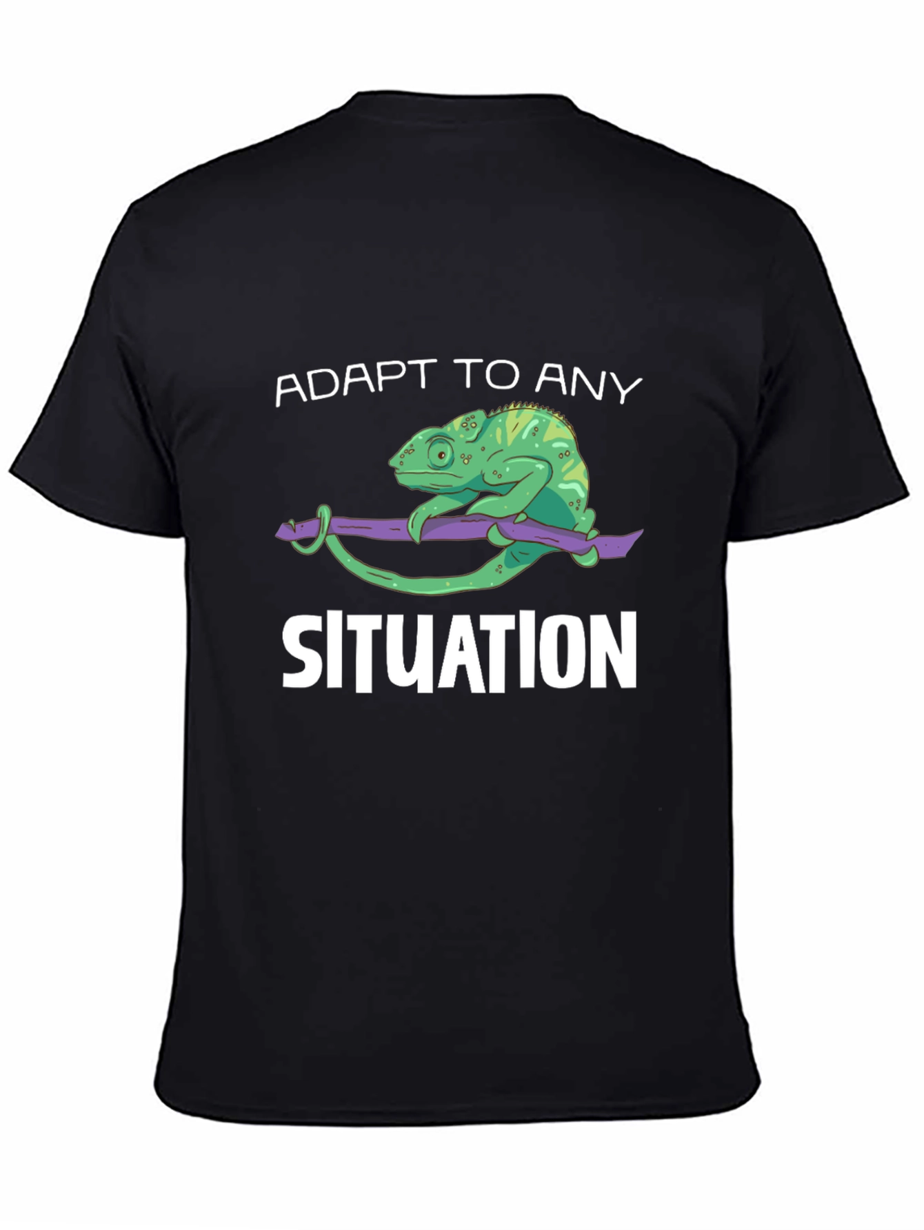 Adapt to Any Situation Chameleon Graphic Tee