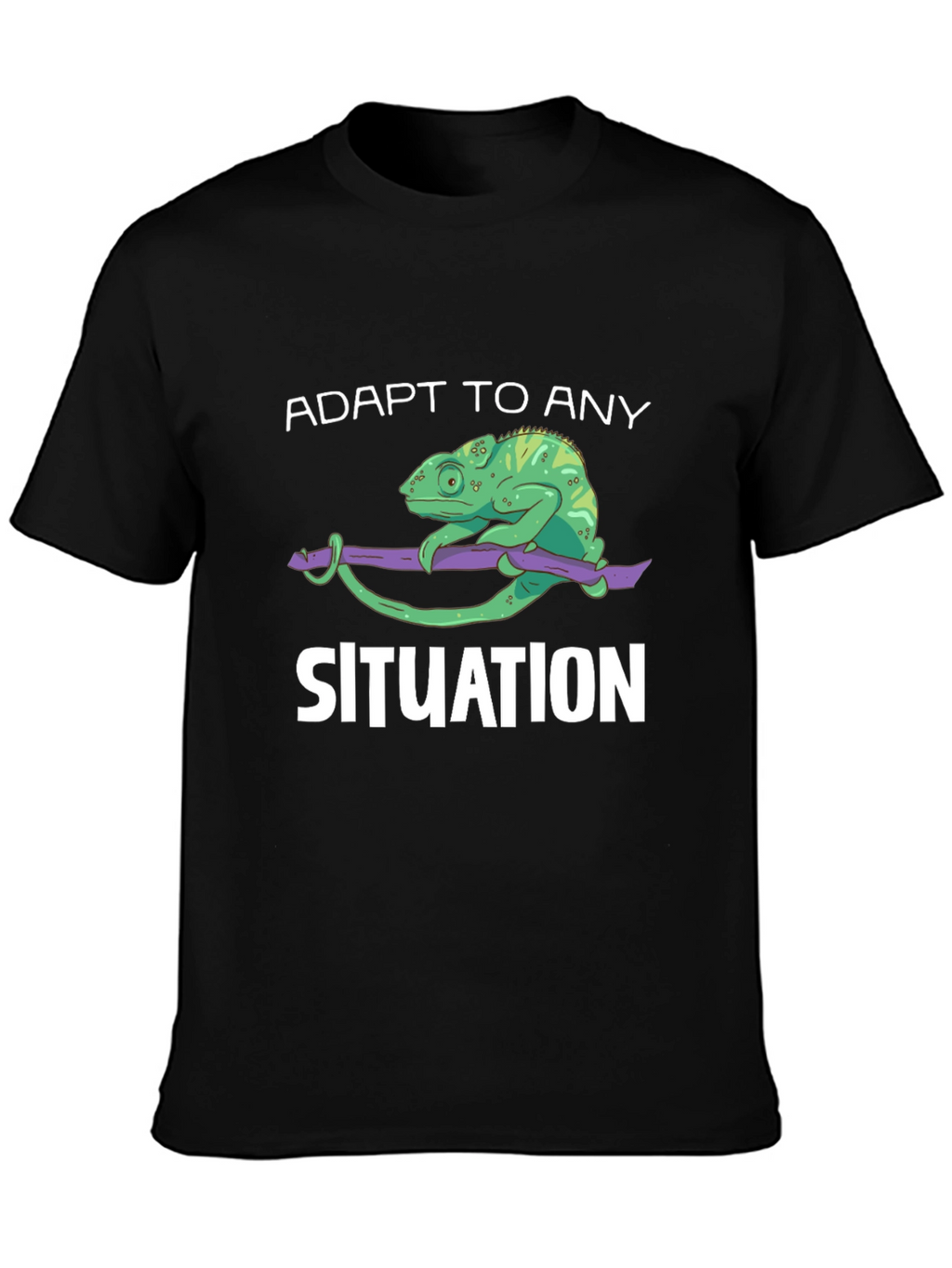 Adapt to Any Situation Chameleon Graphic Tee