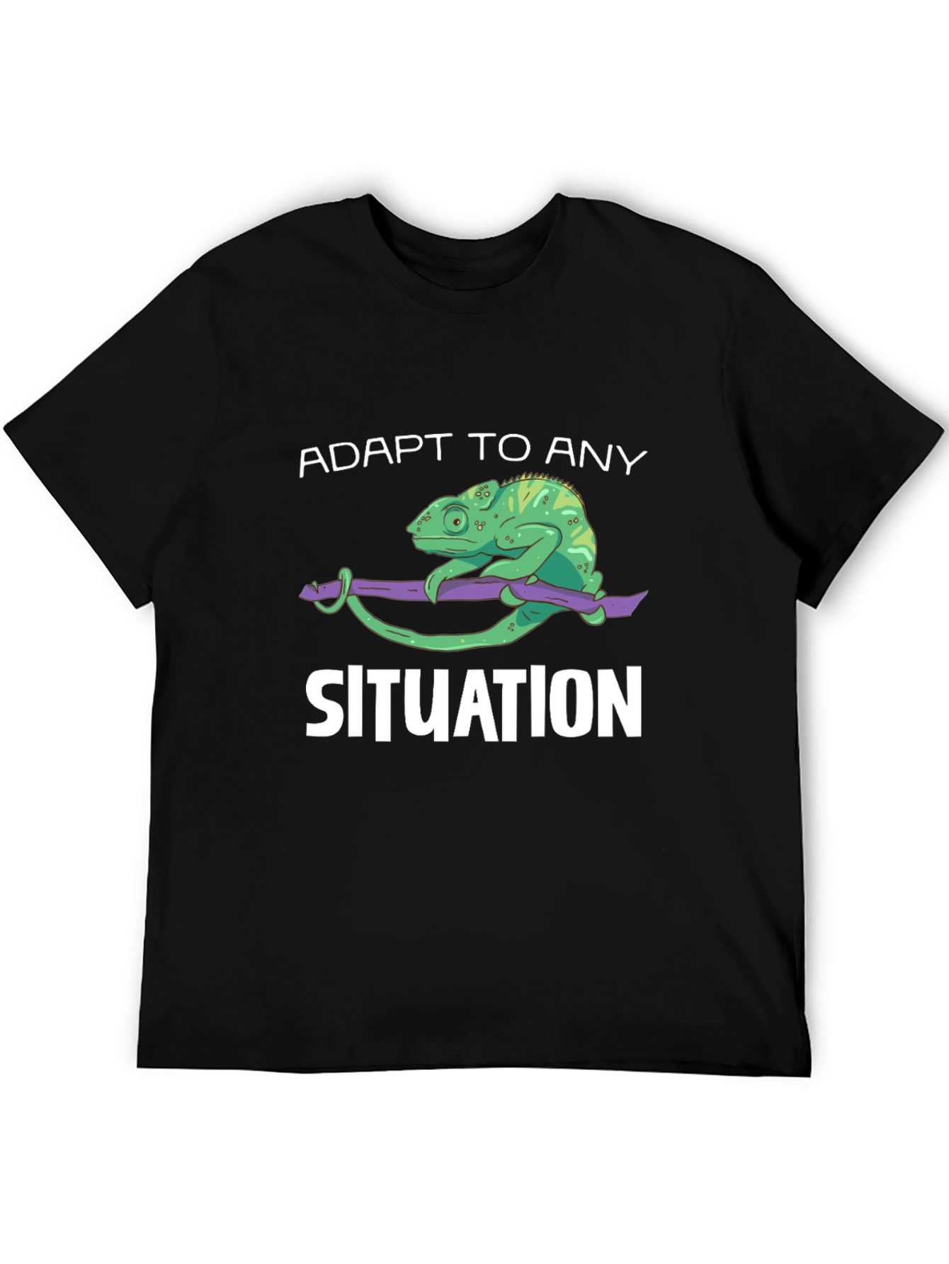 Adapt to Any Situation Chameleon Graphic Tee
