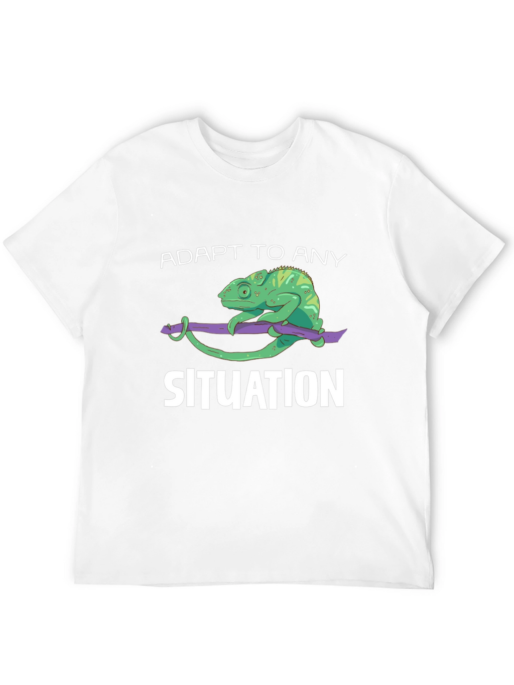 Adapt to Any Situation Chameleon Graphic Tee