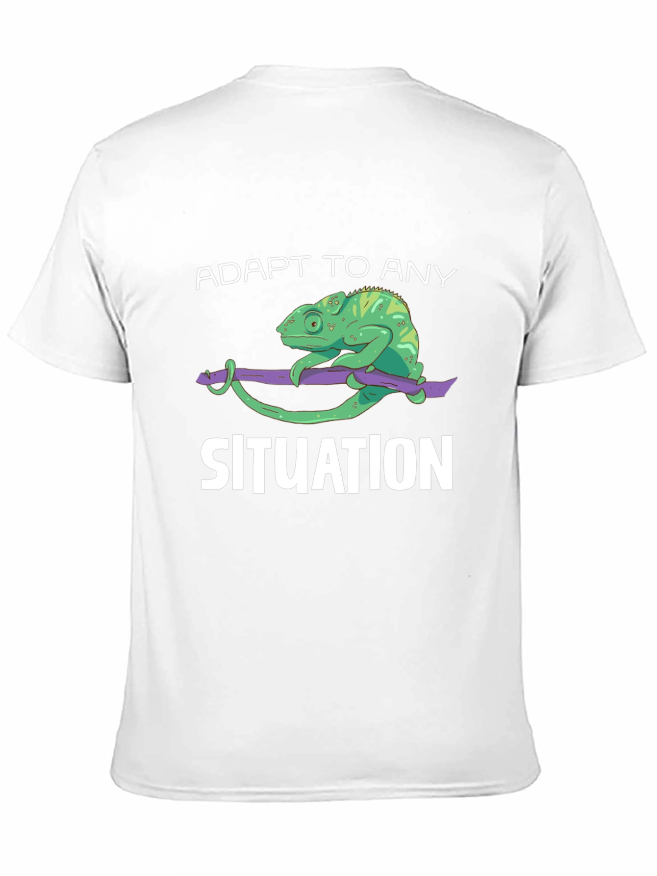Adapt to Any Situation Chameleon Graphic Tee