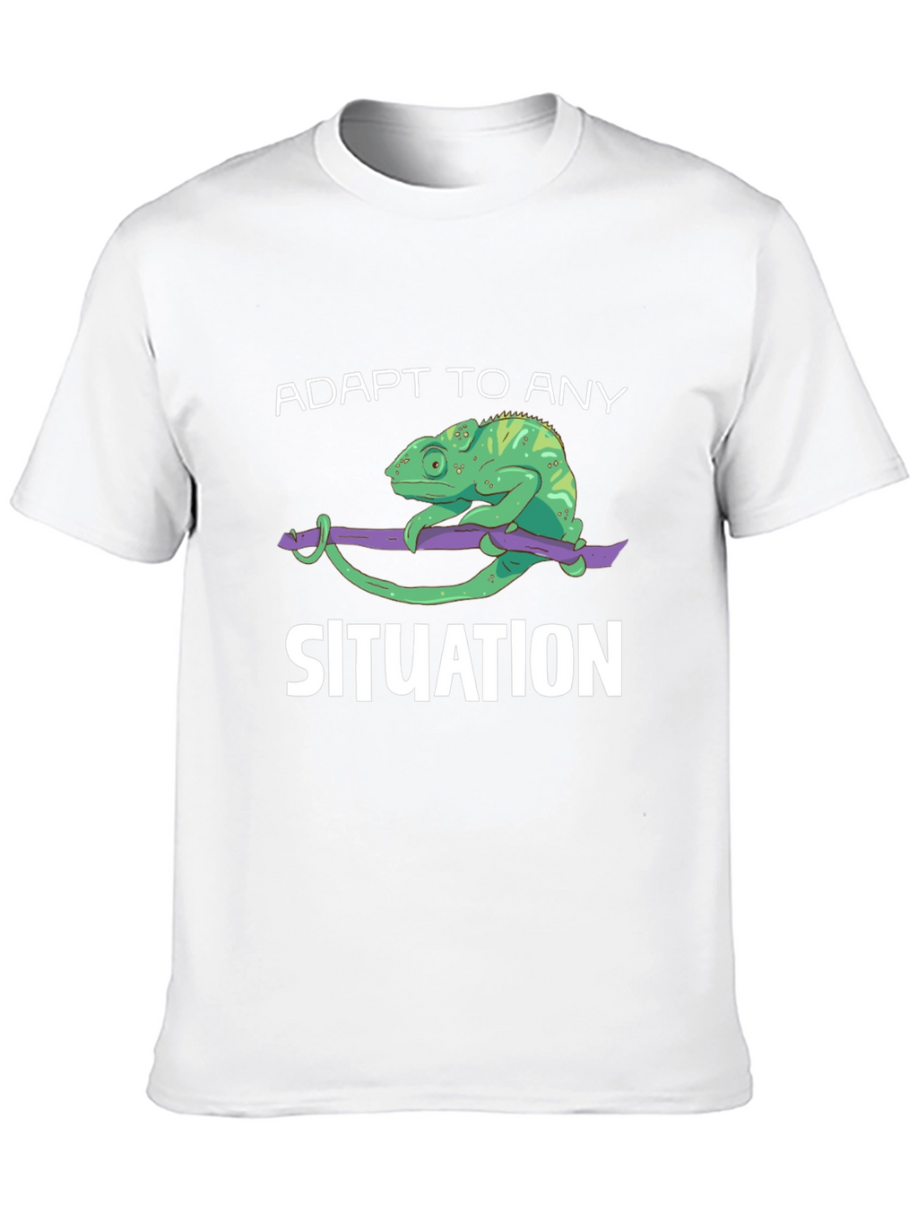 Adapt to Any Situation Chameleon Graphic Tee