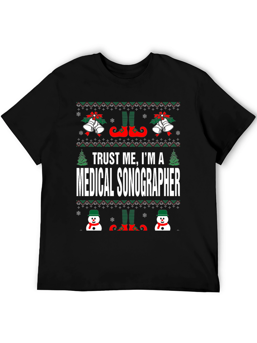 Medical Sonographer Christmas T-Shirt