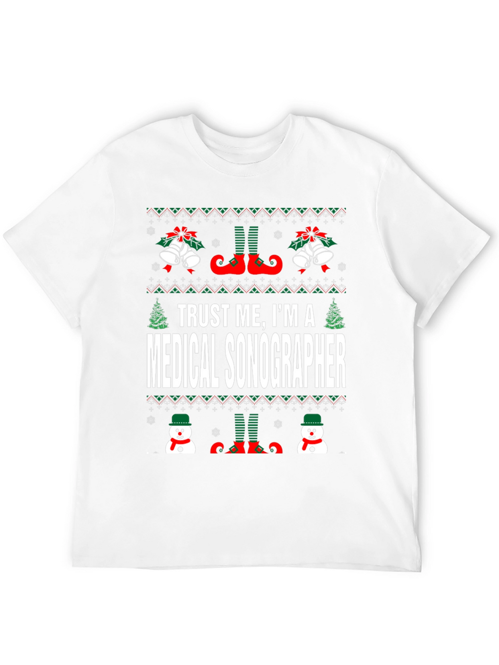 Medical Sonographer Christmas T-Shirt