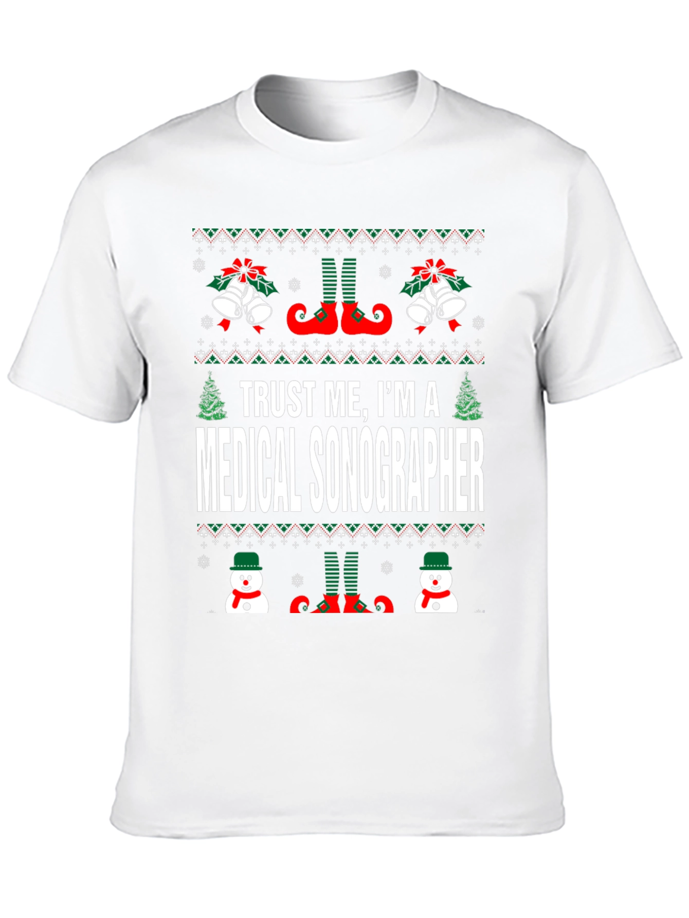 Medical Sonographer Christmas T-Shirt