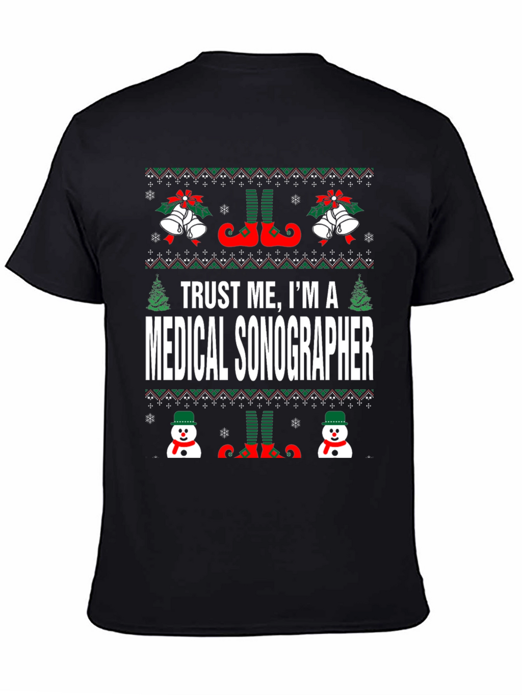 Medical Sonographer Christmas T-Shirt