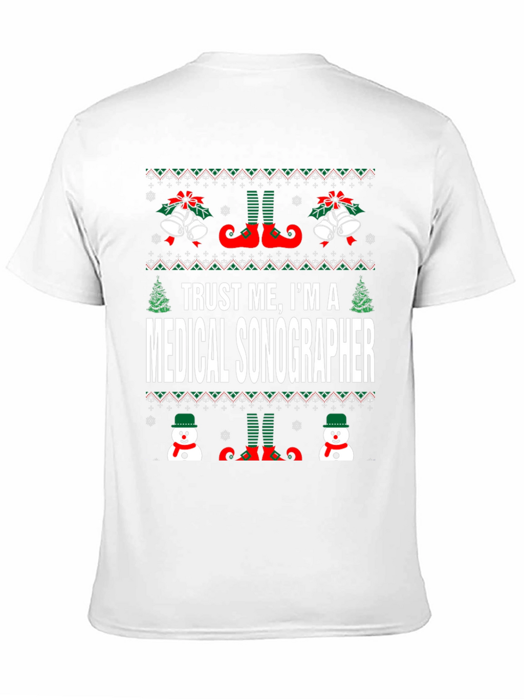 Medical Sonographer Christmas T-Shirt