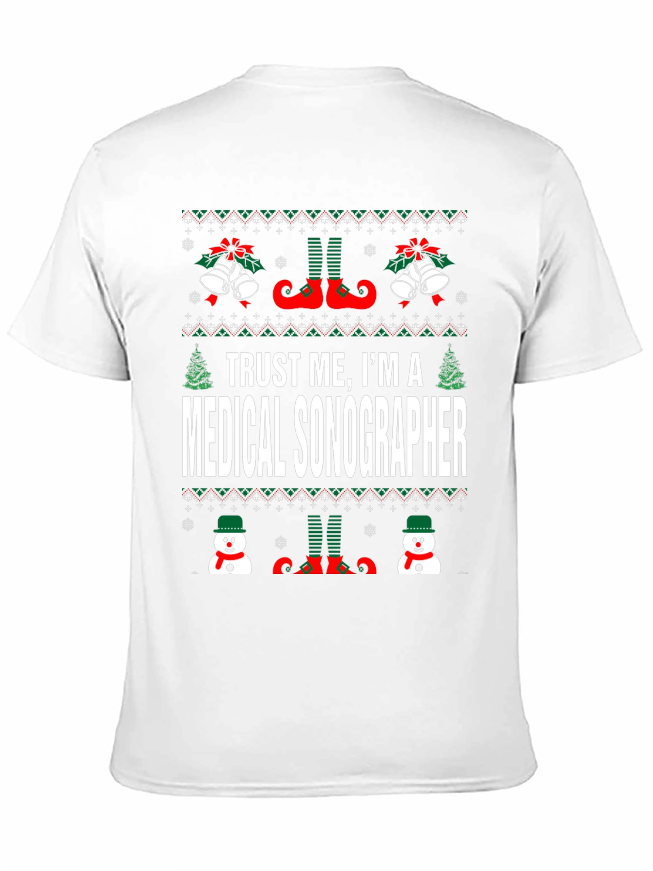 Medical Sonographer Christmas T-Shirt