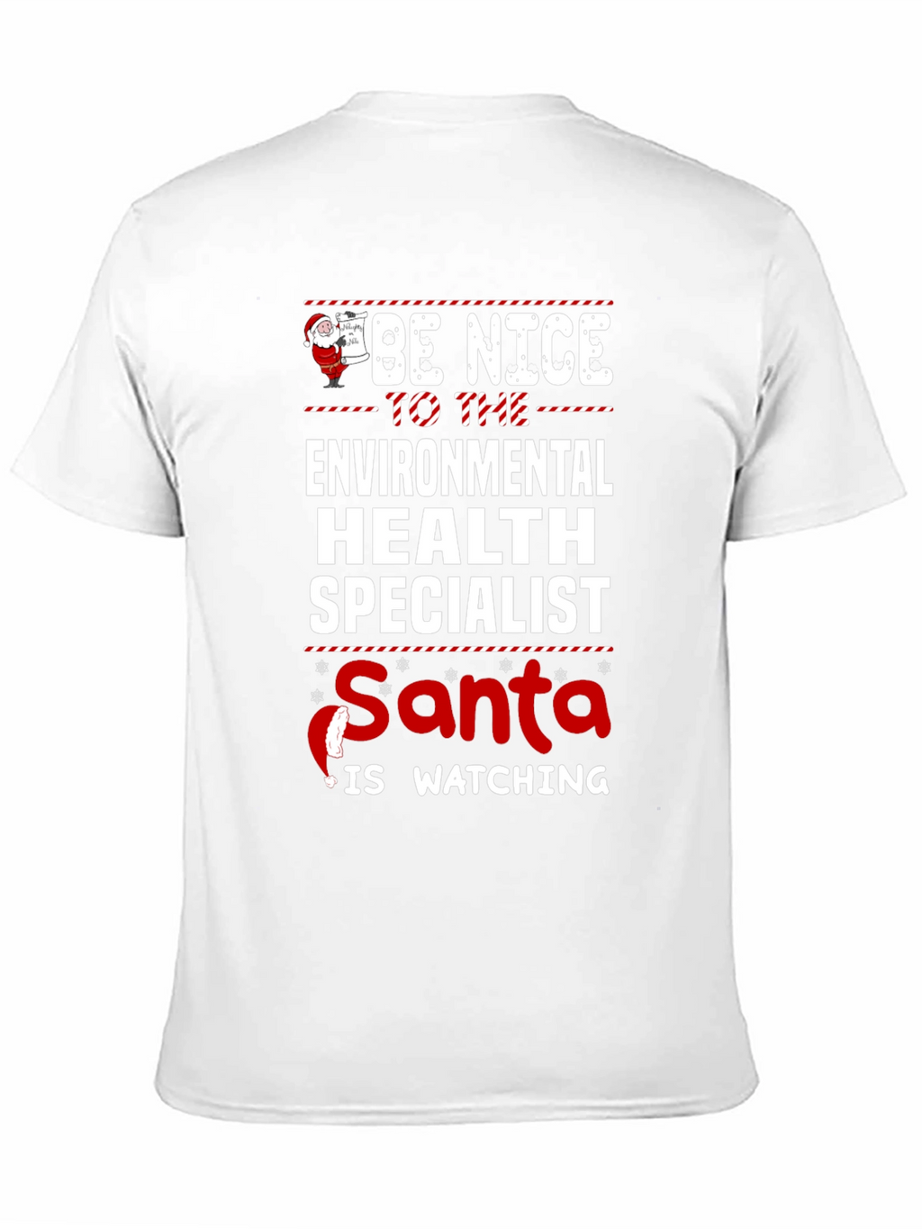 Funny Environmental Health Specialist Christmas T-Shirt