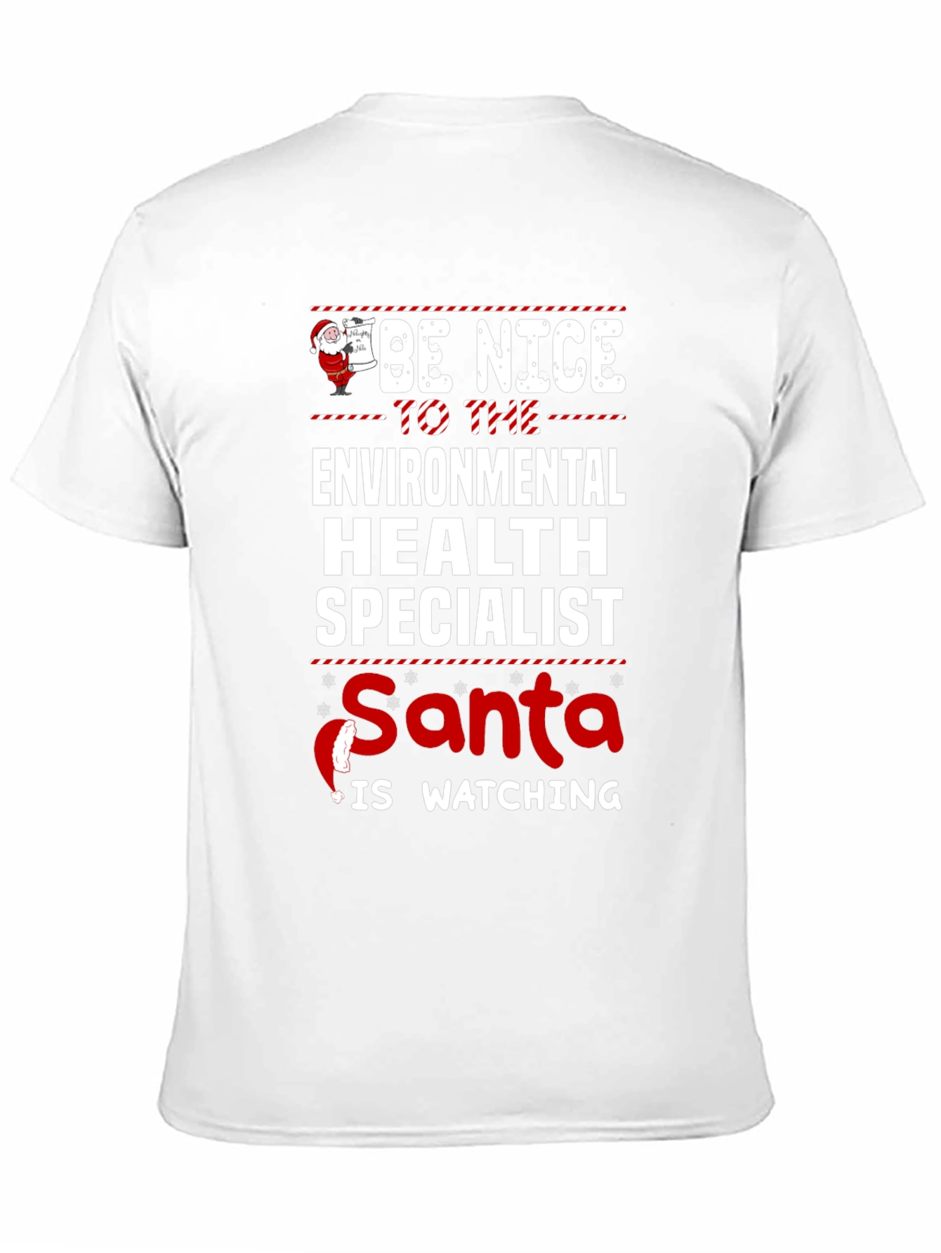Funny Environmental Health Specialist Christmas T-Shirt