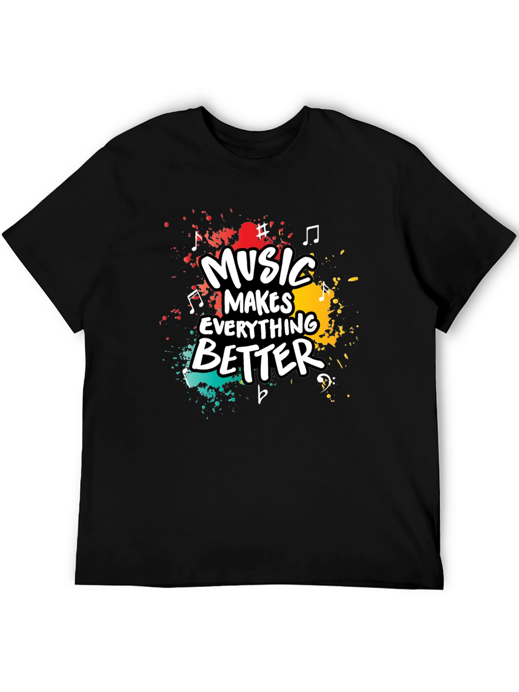 Music Makes Everything Better Graphic Tee