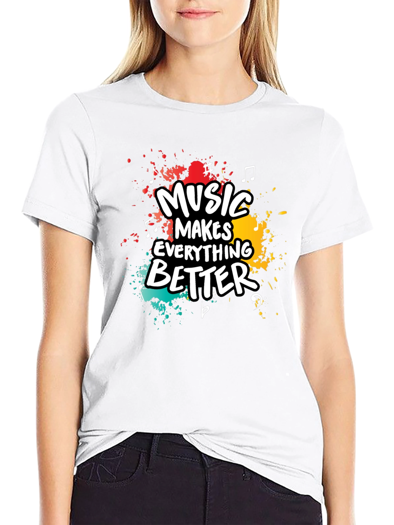 Music Makes Everything Better Graphic Tee