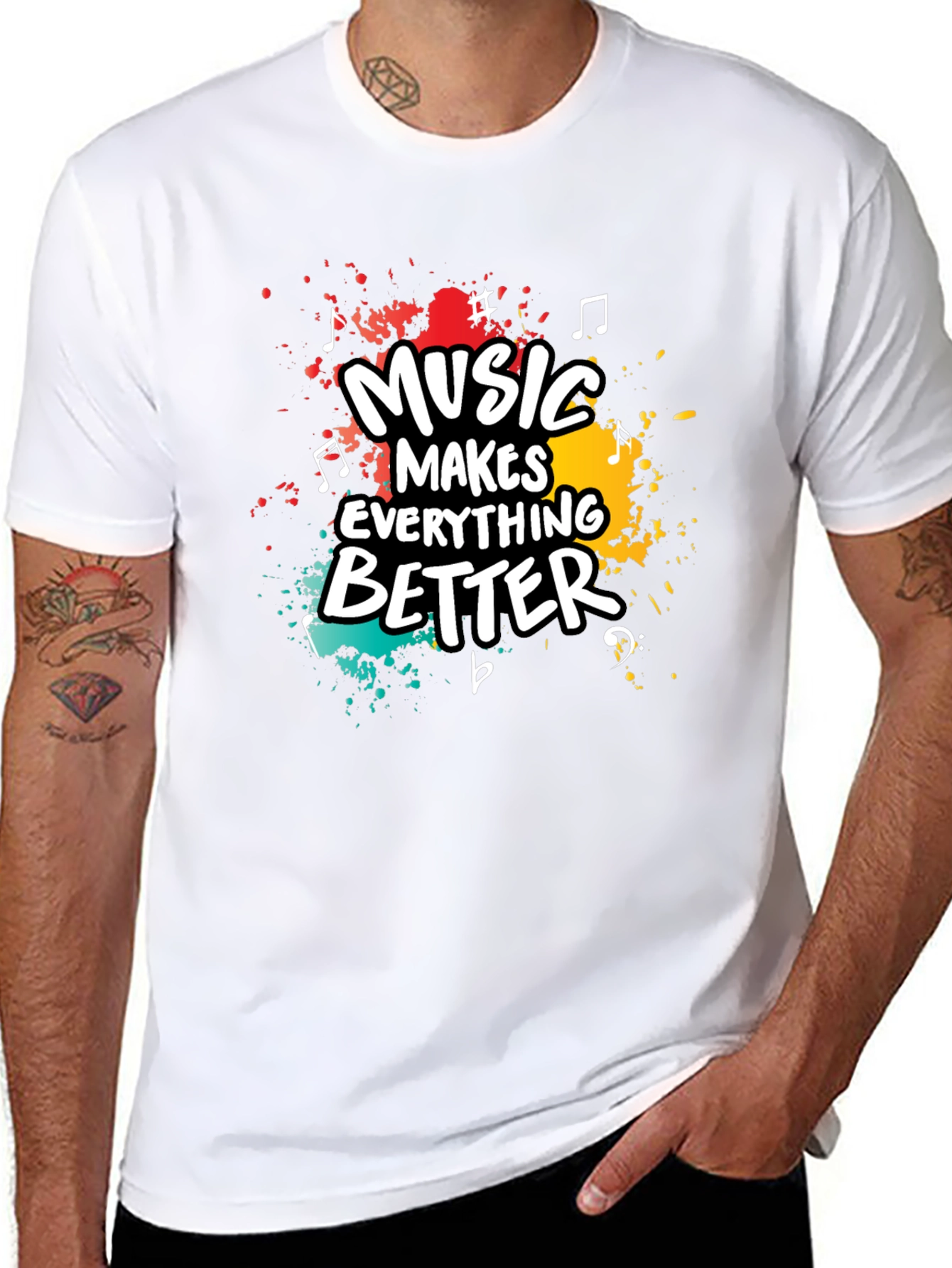 Music Makes Everything Better Graphic Tee