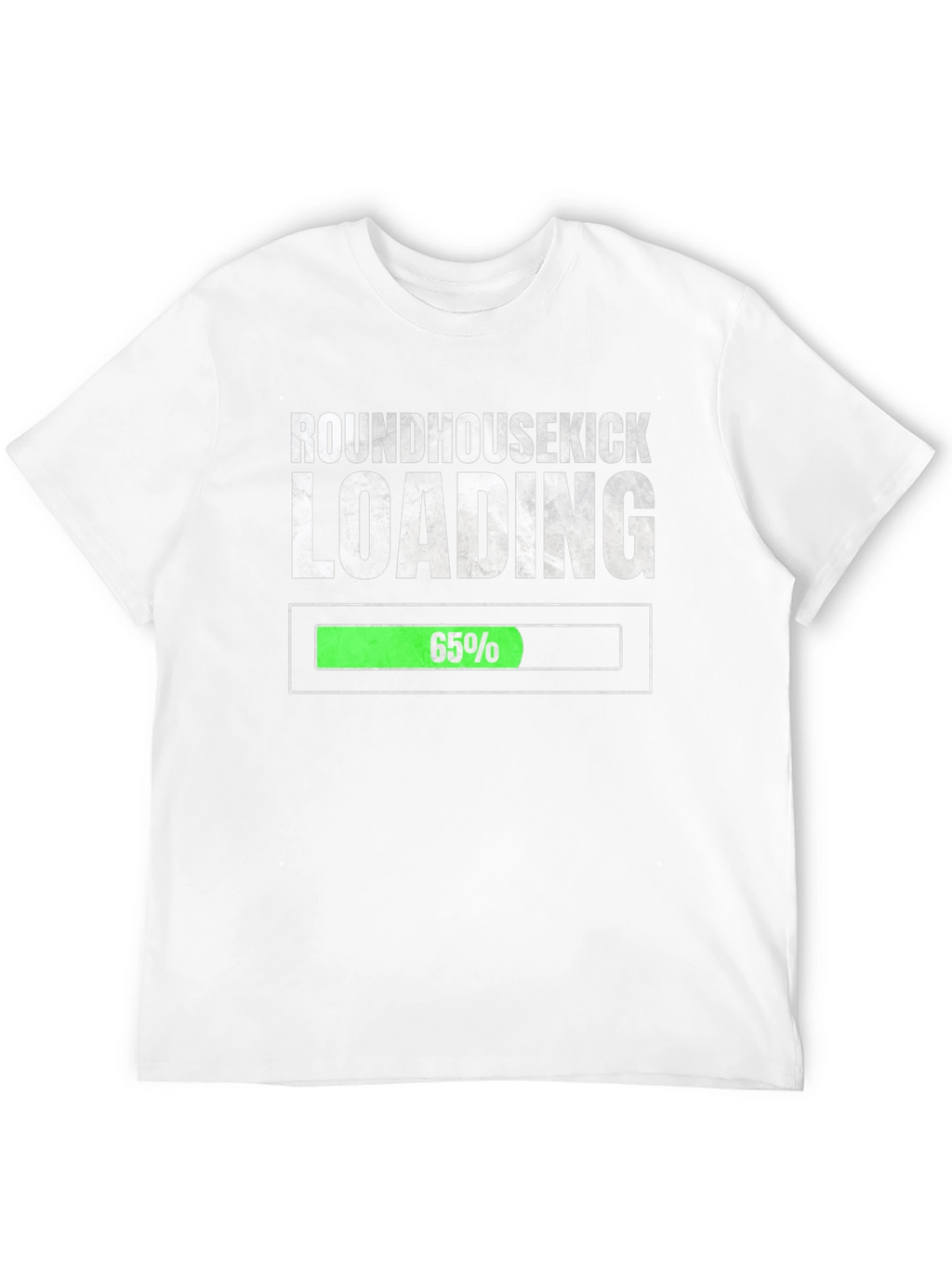 Roundhousekick Loading T-Shirt - Funny Martial Arts Tee