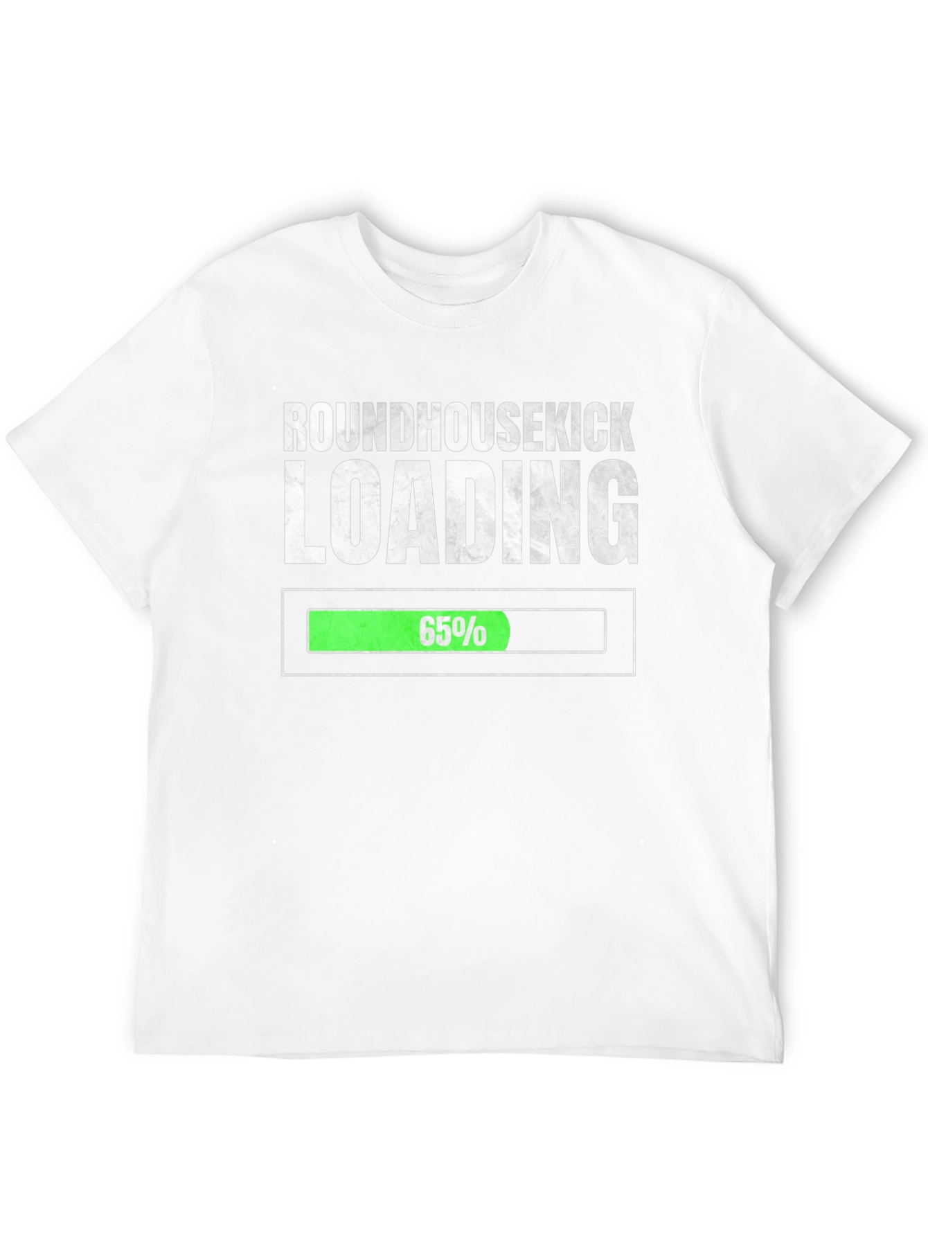 Roundhousekick Loading T-Shirt - Funny Martial Arts Tee