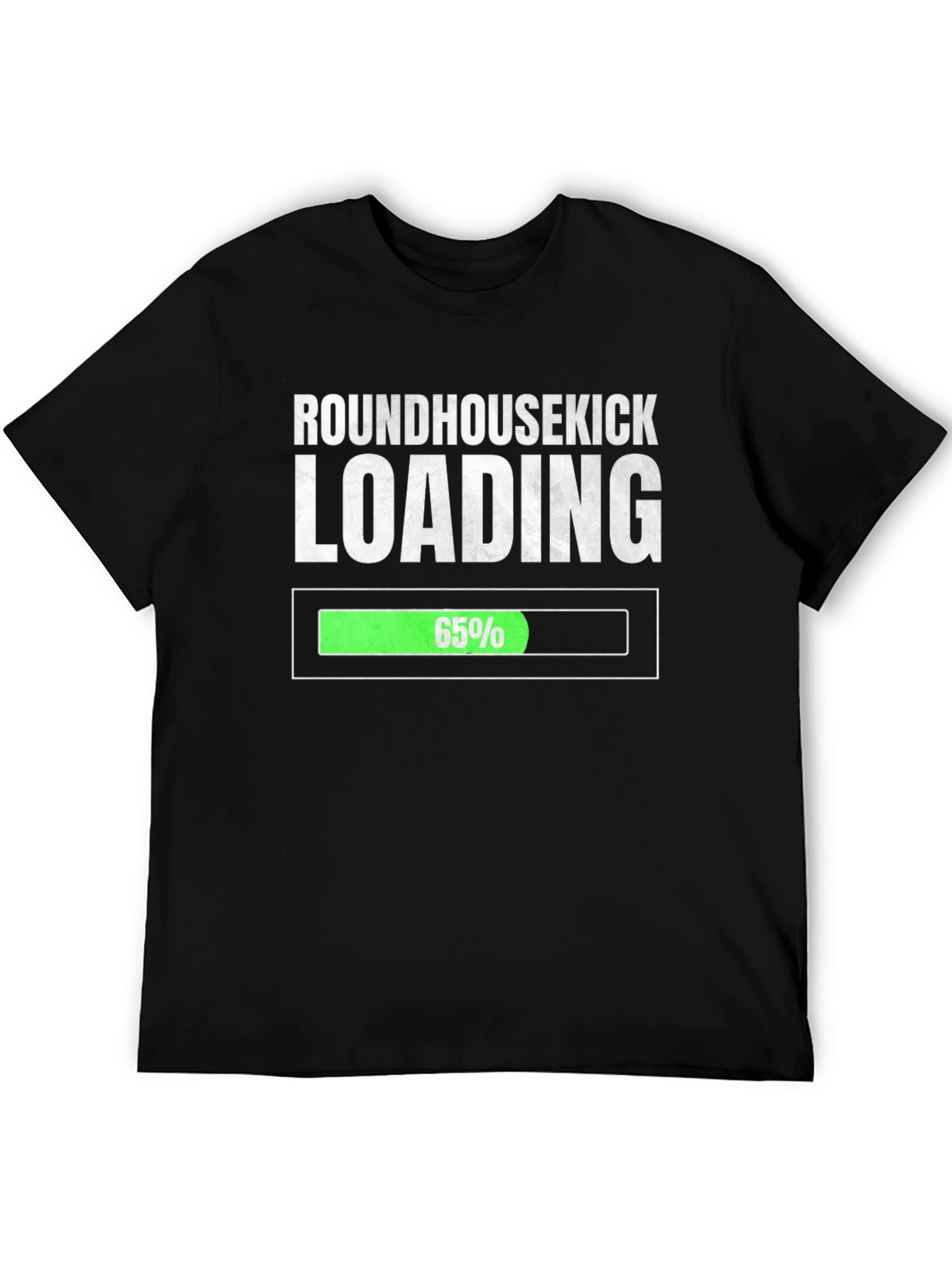 Roundhousekick Loading T-Shirt - Funny Martial Arts Tee