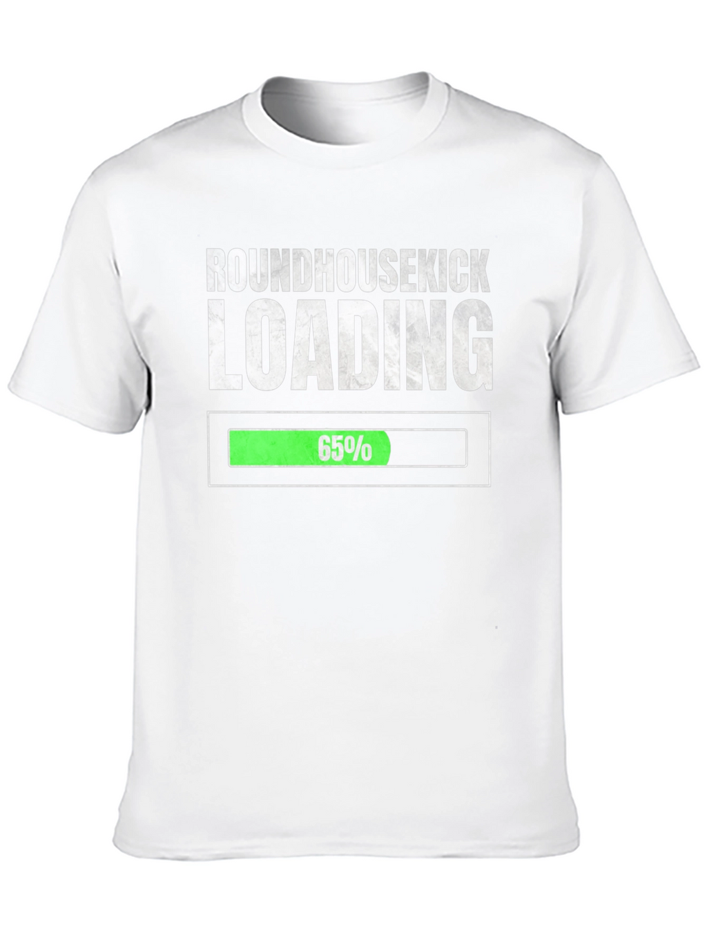 Roundhousekick Loading T-Shirt - Funny Martial Arts Tee